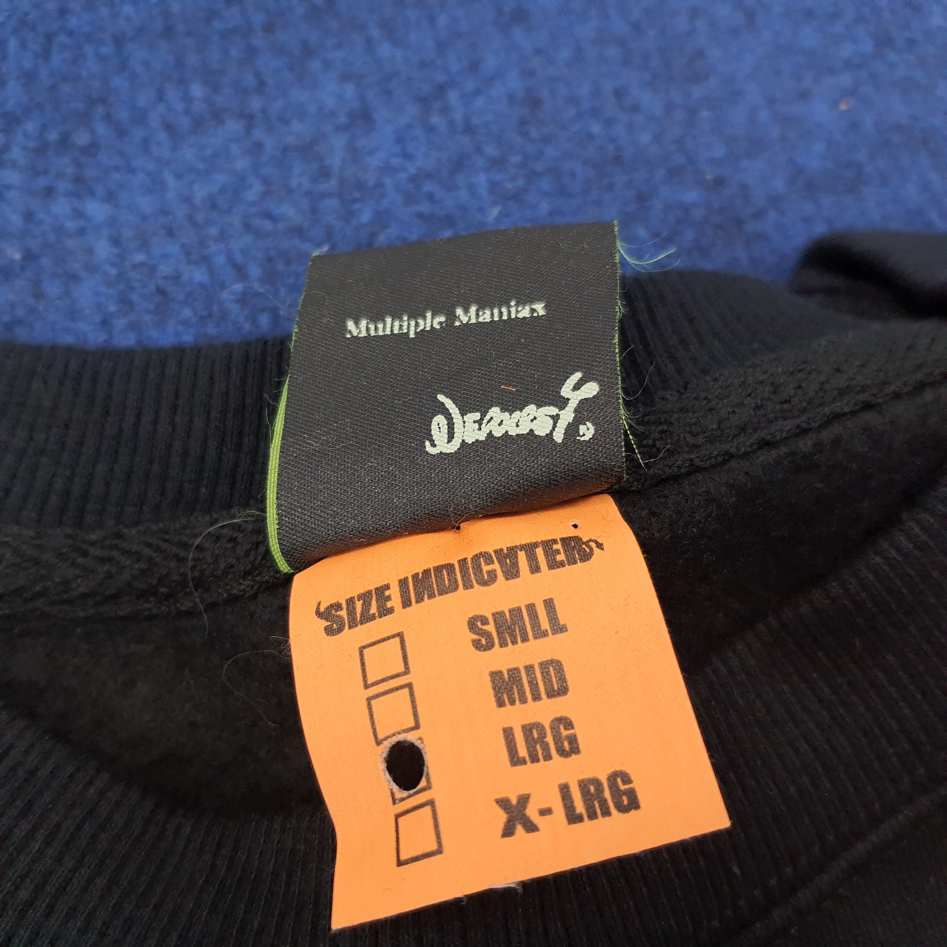 NEXUSVII × Vintage Vintage Nexus 7 Skeleton Japan Streetwear Sweatshirt C232N15 Size US L / EU 52-54 / 3 - 6 Thumbnail