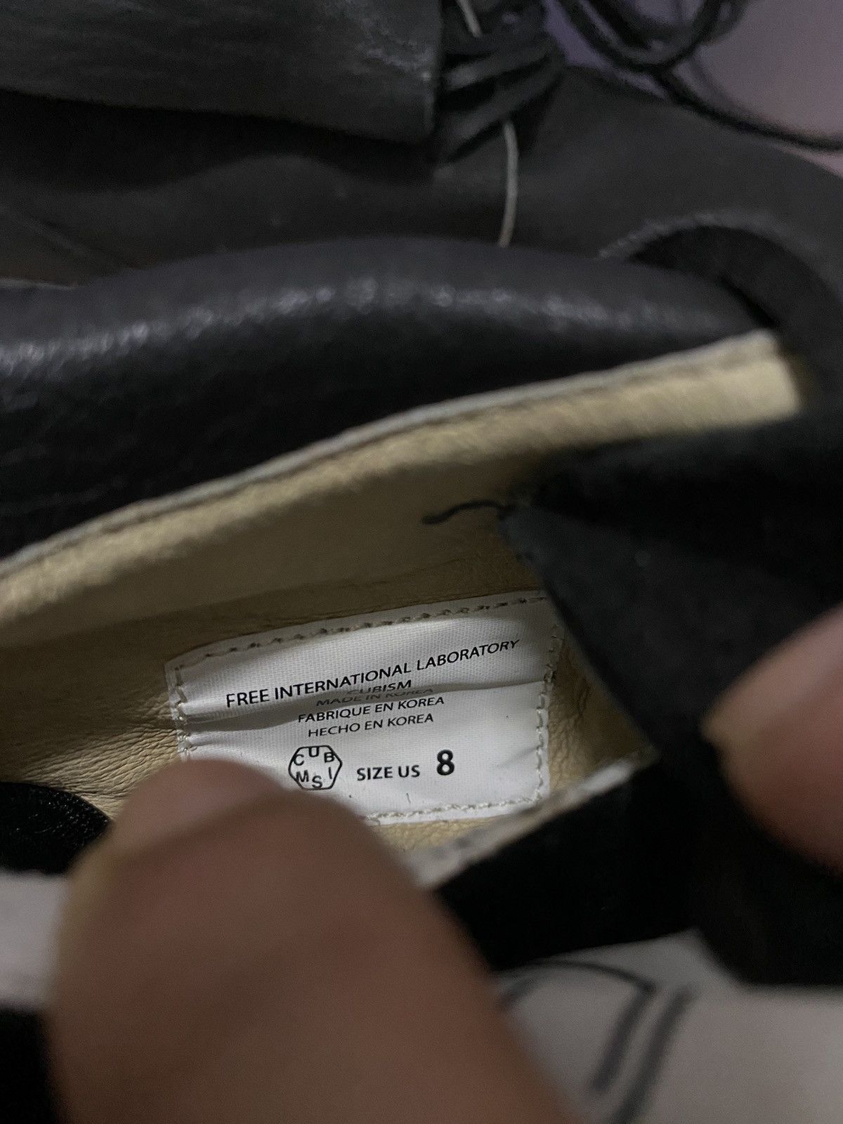 Visvim 2001 Visvim G. Reservation Black Leather shoes Size US 8 / EU 41 - 18 Thumbnail