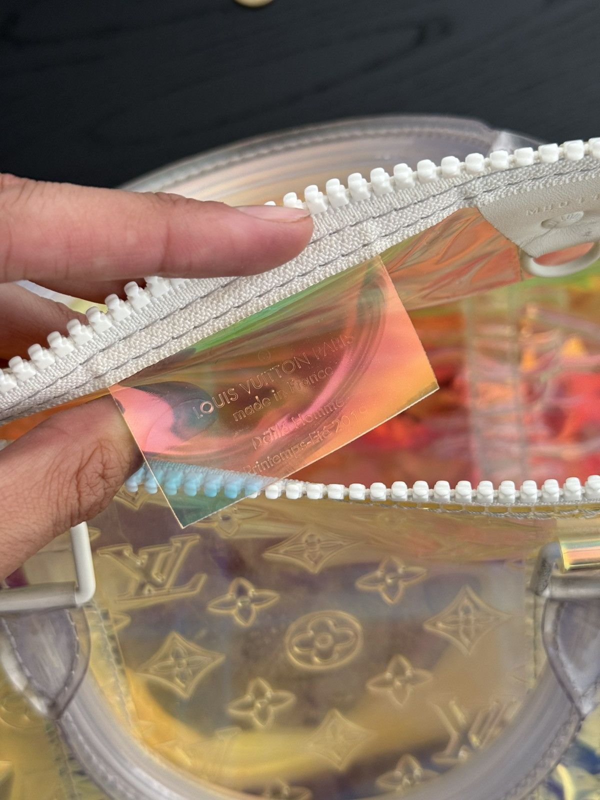 Louis Vuitton Louis Vuitton Keepall Bandouliere Prism 50 Size ONE SIZE - 5 Thumbnail