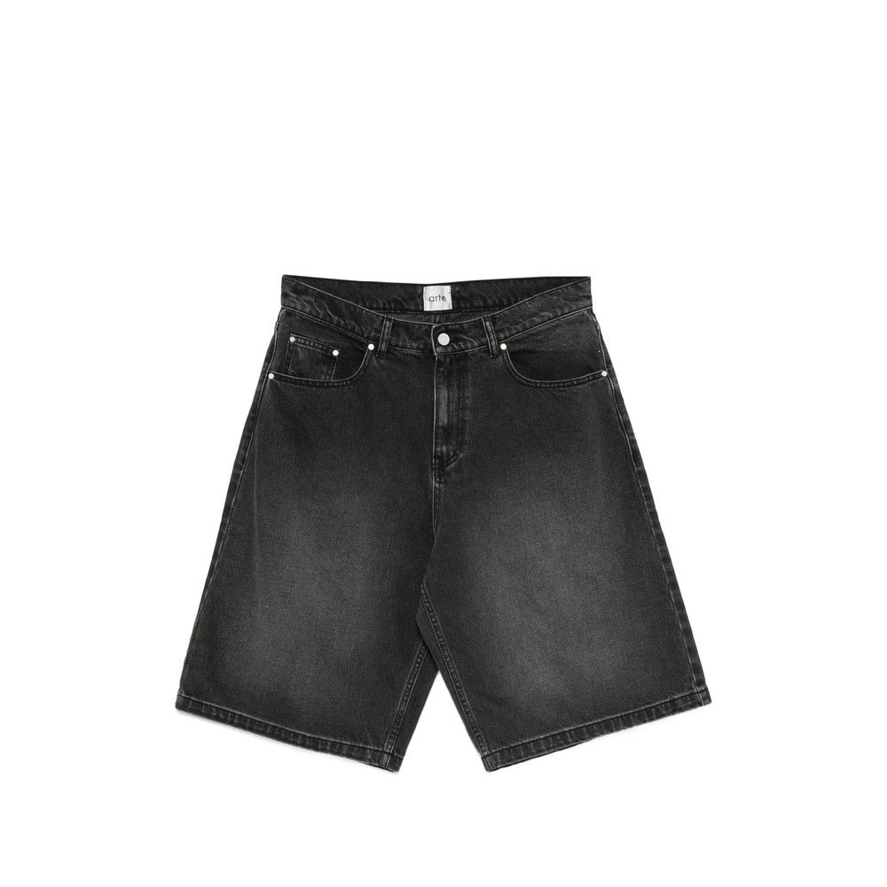 Arte Antwerp Arte Antwerp GREY Shorts - Denim Shorts Size US 28 / EU 44 - 1 Thumbnail