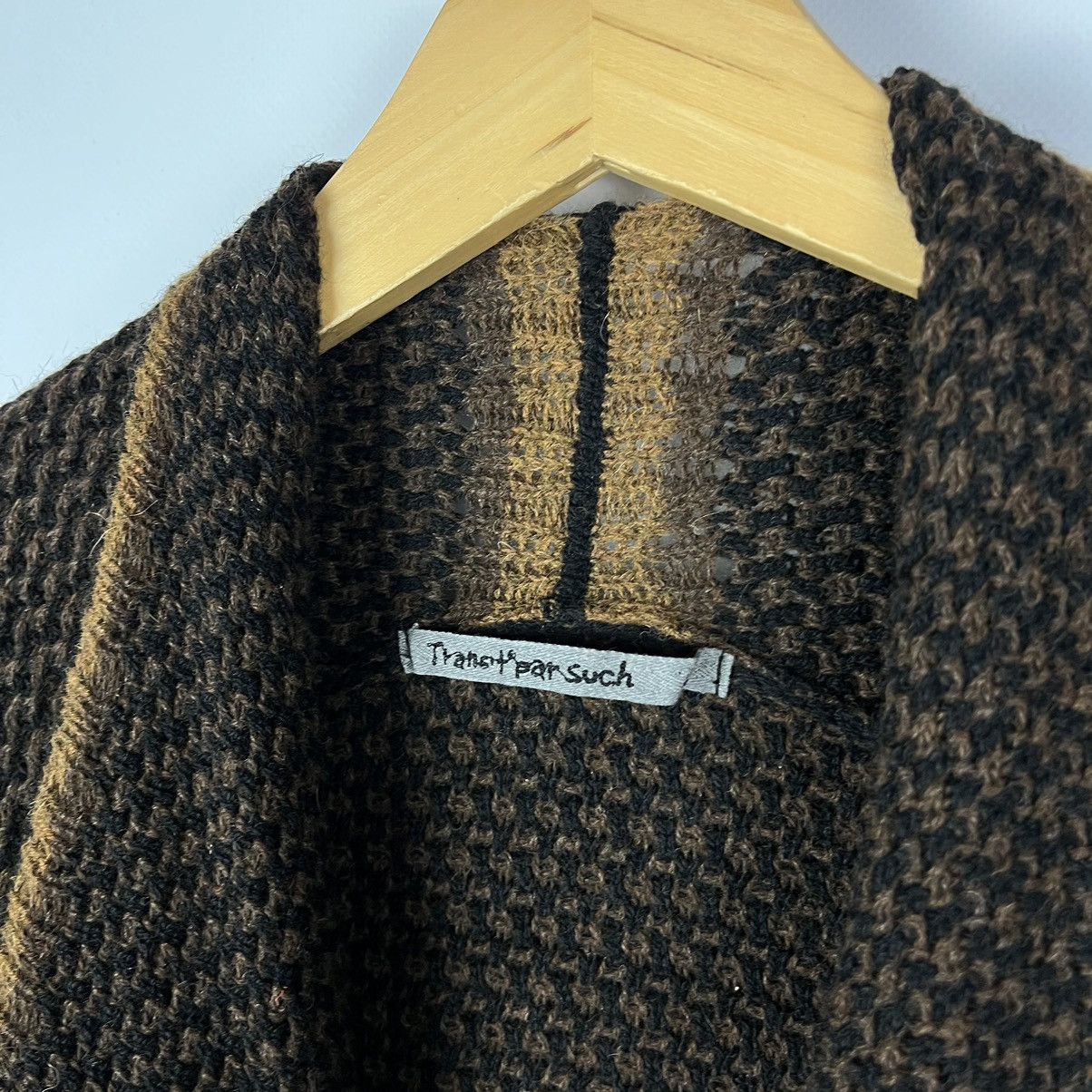Transit Transit Par Such Knit Cardigan One Size Brown Long Sleeve Size ONE SIZE - 5 Thumbnail
