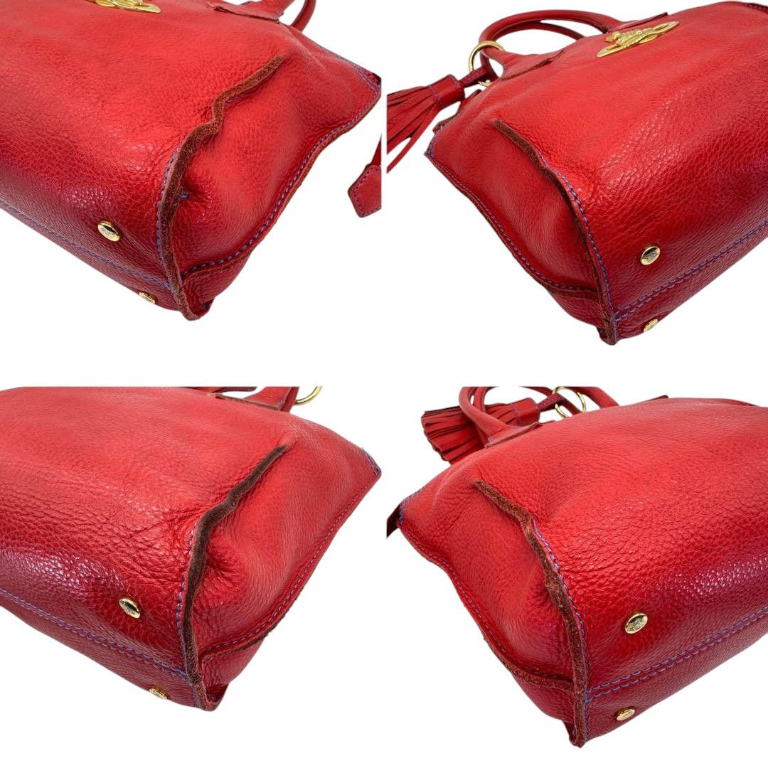 Vivienne Westwood Vivienne Westwood - Gold Orb Handbag Leather Hardware Size ONE SIZE - 10 Thumbnail
