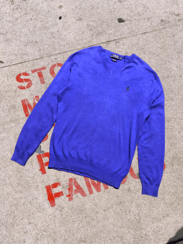 Polo Ralph Lauren Polo Ralph Lauren Sweater Pony 90s Y2K V NECK RARE Size US XS / EU 42 / 0 - 1 Thumbnail