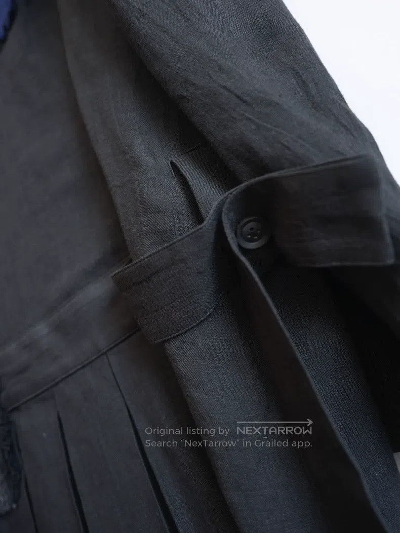 Yohji Yamamoto Yohji Yamamoto Patchwork Pleated Tail Jacket Size US L / EU 52-54 / 3 - 8 Thumbnail
