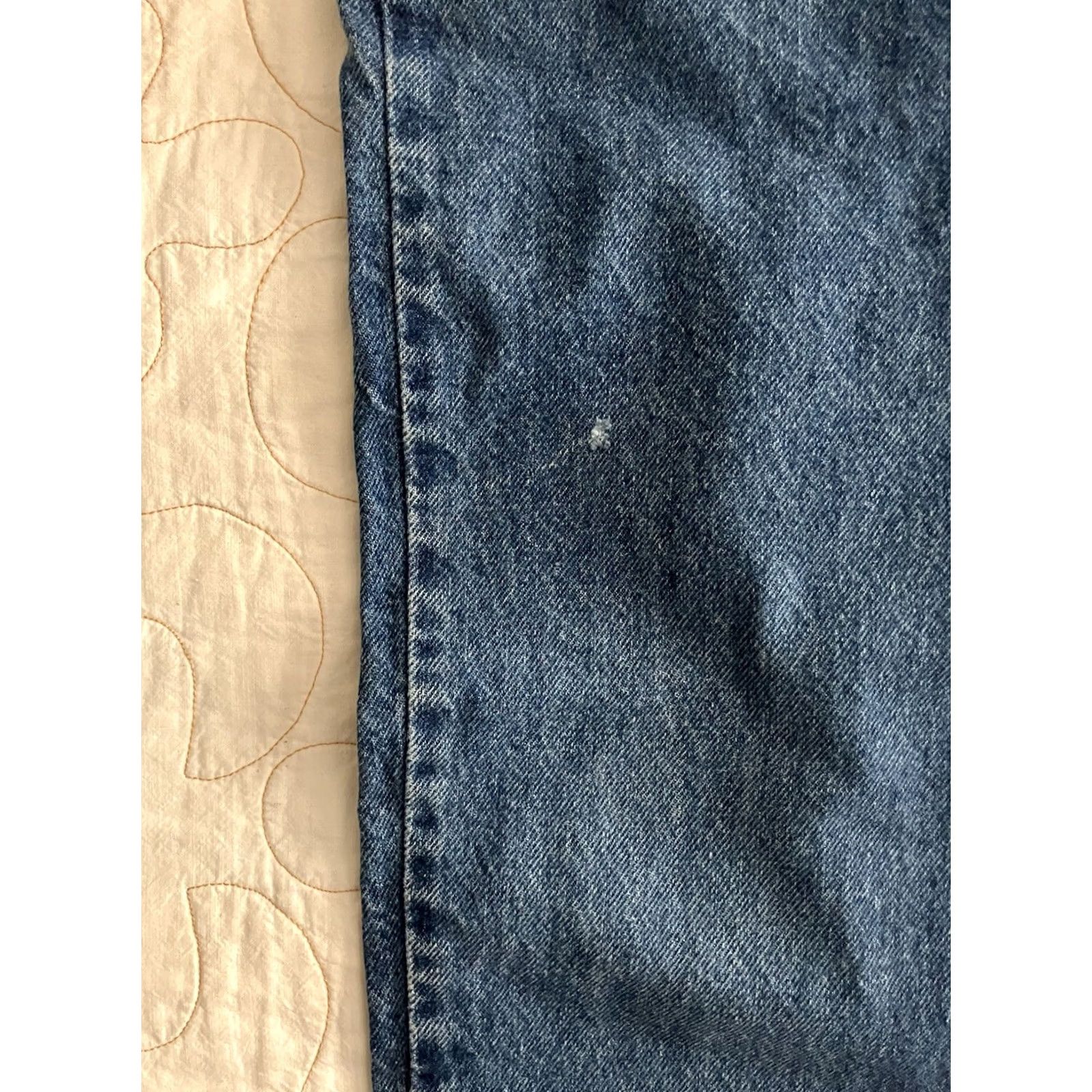 Levi's VINTAGE Levi's 505 Mens 36x30 Jeans Blue Denim Regular Fit 5-Pocket 90s Orange Tab USA Classic Girls? Size US 36 / EU 52 - 6 Thumbnail