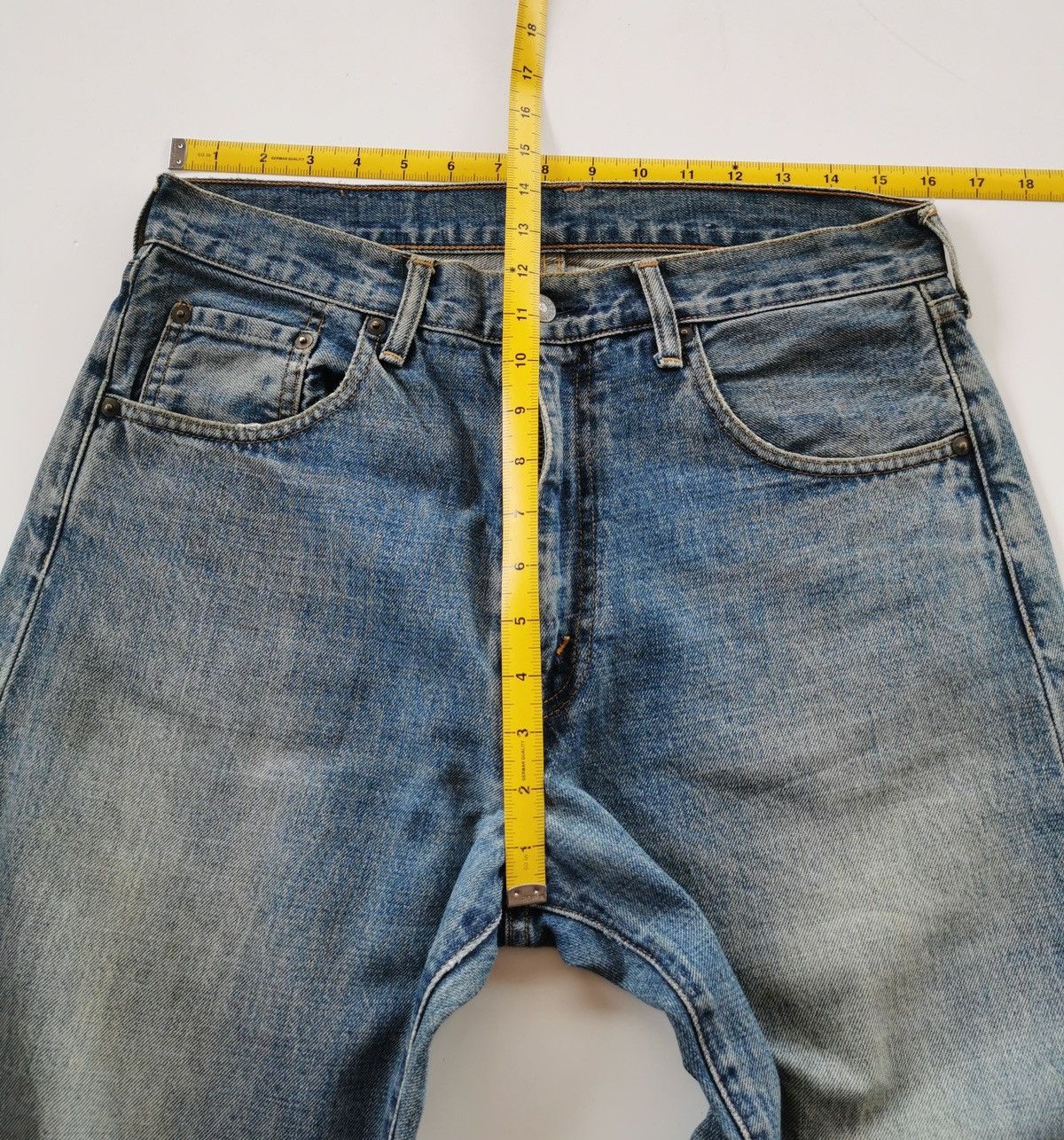 LVC × Levi's × Levi's Vintage Clothing Vintage Levis 504Z - XX Selvedge Jeans Size US 32 / EU 48 - 12 Thumbnail