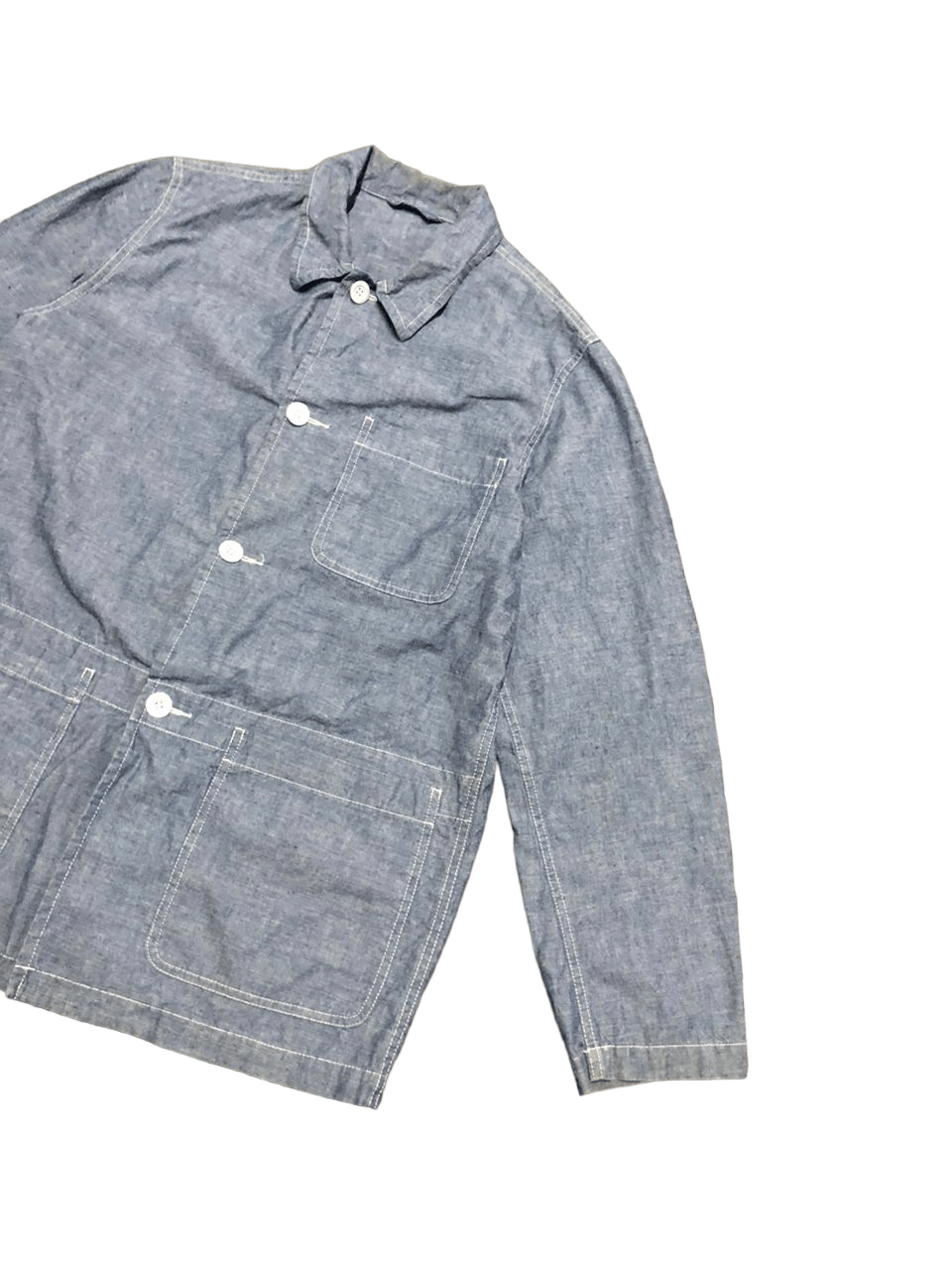 Margaret Howell Margaret Howell Chambray Chore Jacket Size US L / EU 52-54 / 3 - 5 Thumbnail