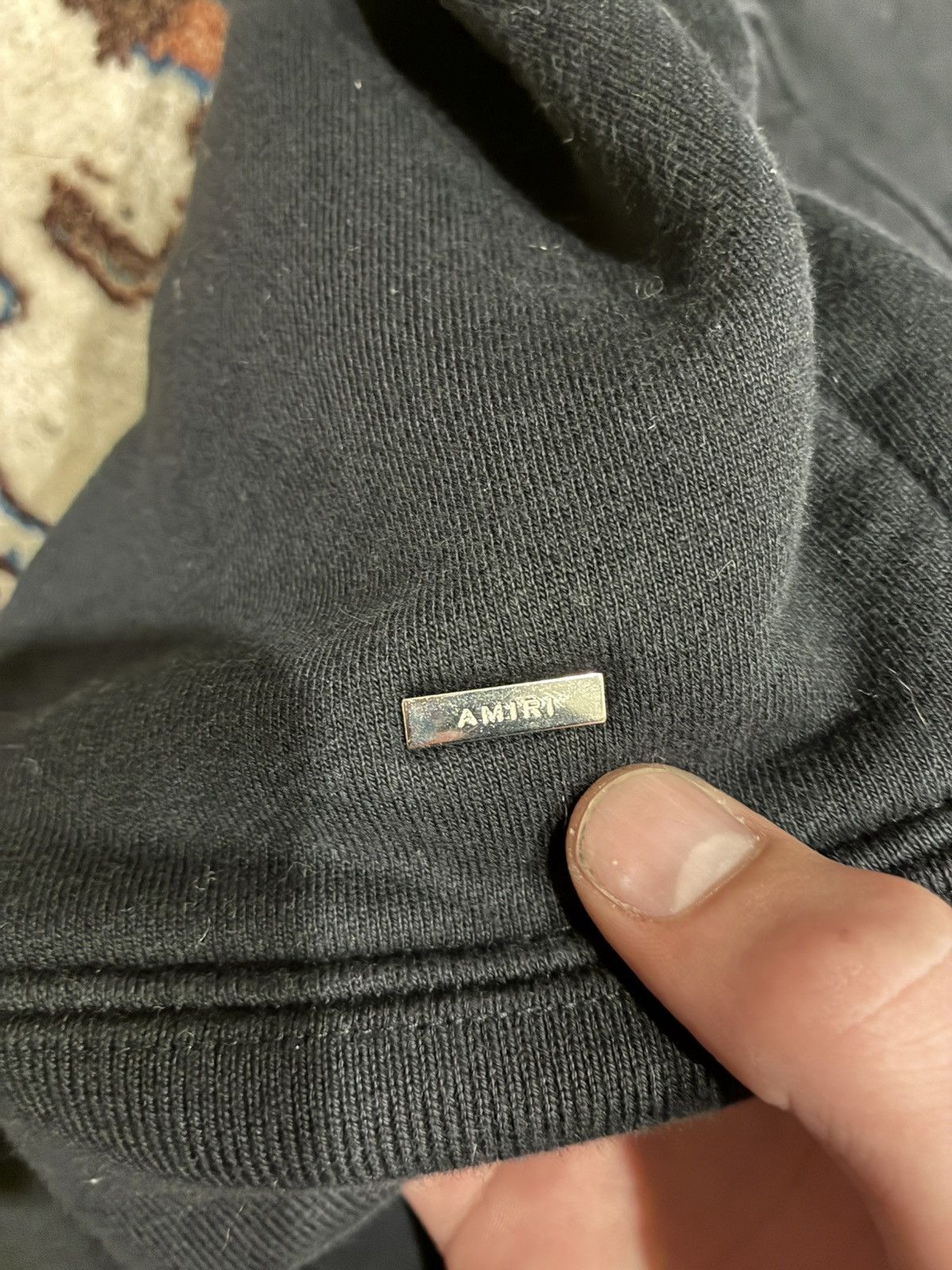 Amiri AMIRI M.A. Bar logo-print hoodie Size US M / EU 48-50 / 2 - 2 Thumbnail