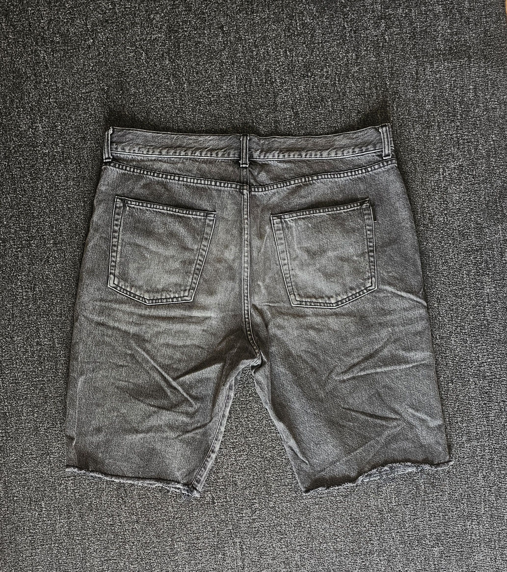 Saint Laurent Paris Saint Laurent Men's Denim Shorts Size 36 Size US 36 / EU 52 - 4 Thumbnail