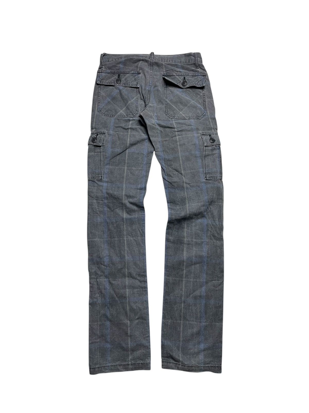 Hysteric Glamour 2000’s Hysteric Glamour - Plaid Cargo Pants Size 25" / US 0 / IT 36 - 3 Thumbnail