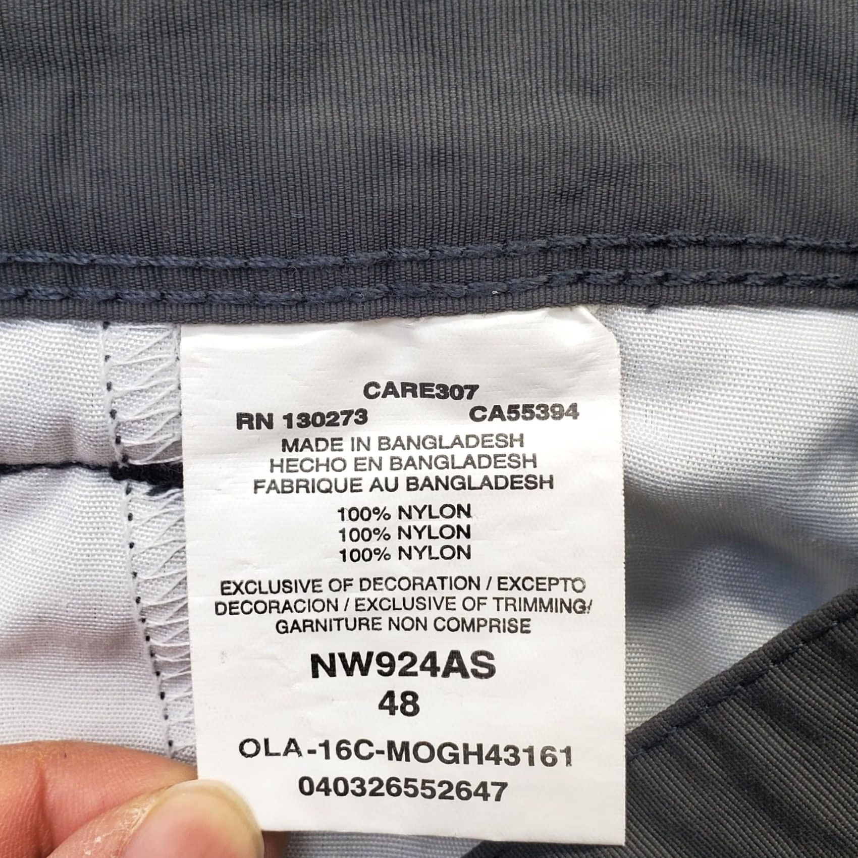 Wrangler Wrangler Outdoor Performance Cargo Shorts Mens 48 Gray Utility Pocket NW924AS Size US 32 / EU 48 - 7 Thumbnail