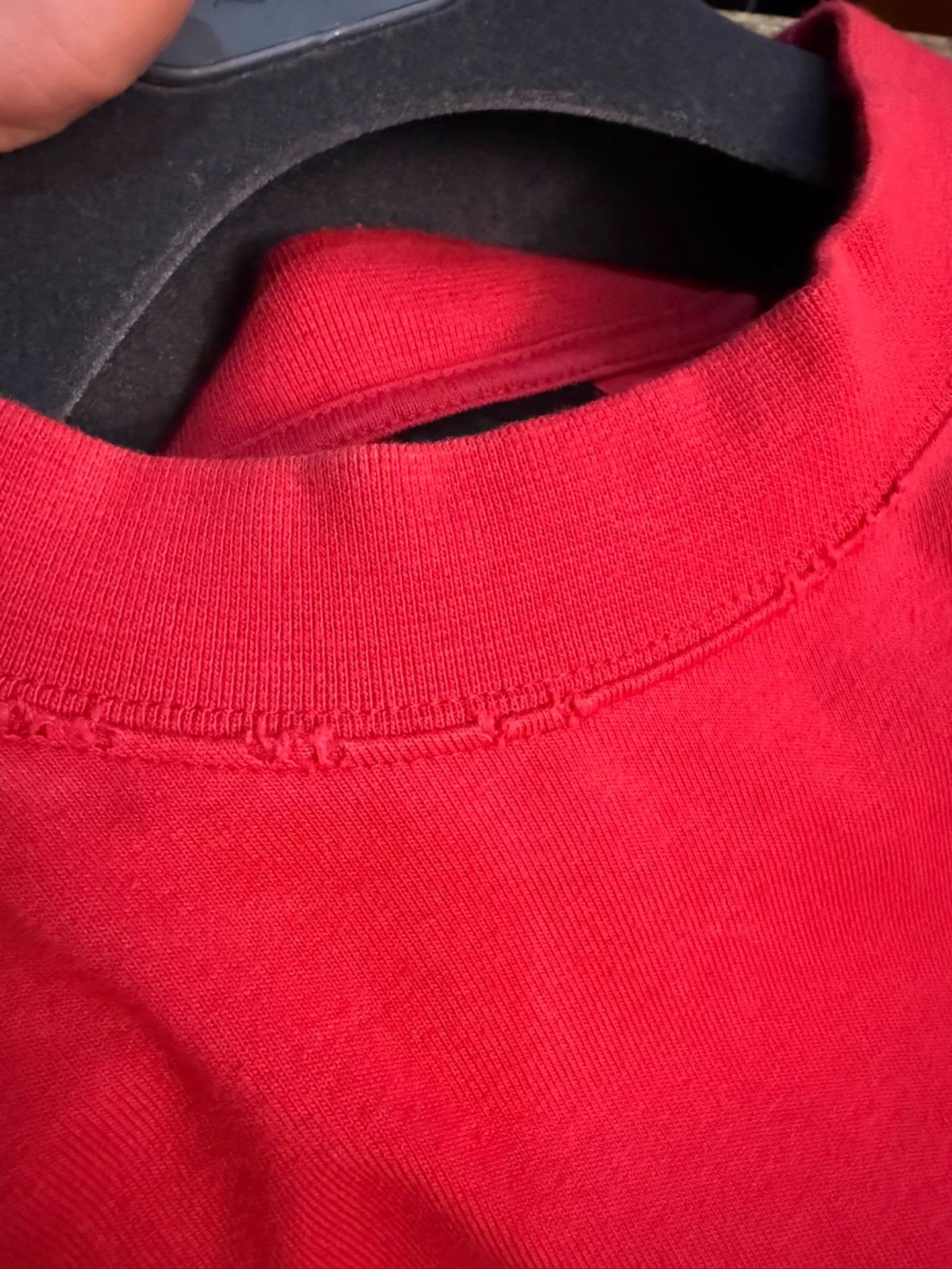 Balenciaga Balenciaga Valentine's Day Distressed Oversized T-Shirt XS Size XS / US 0-2 / IT 36-38 - 4 Thumbnail