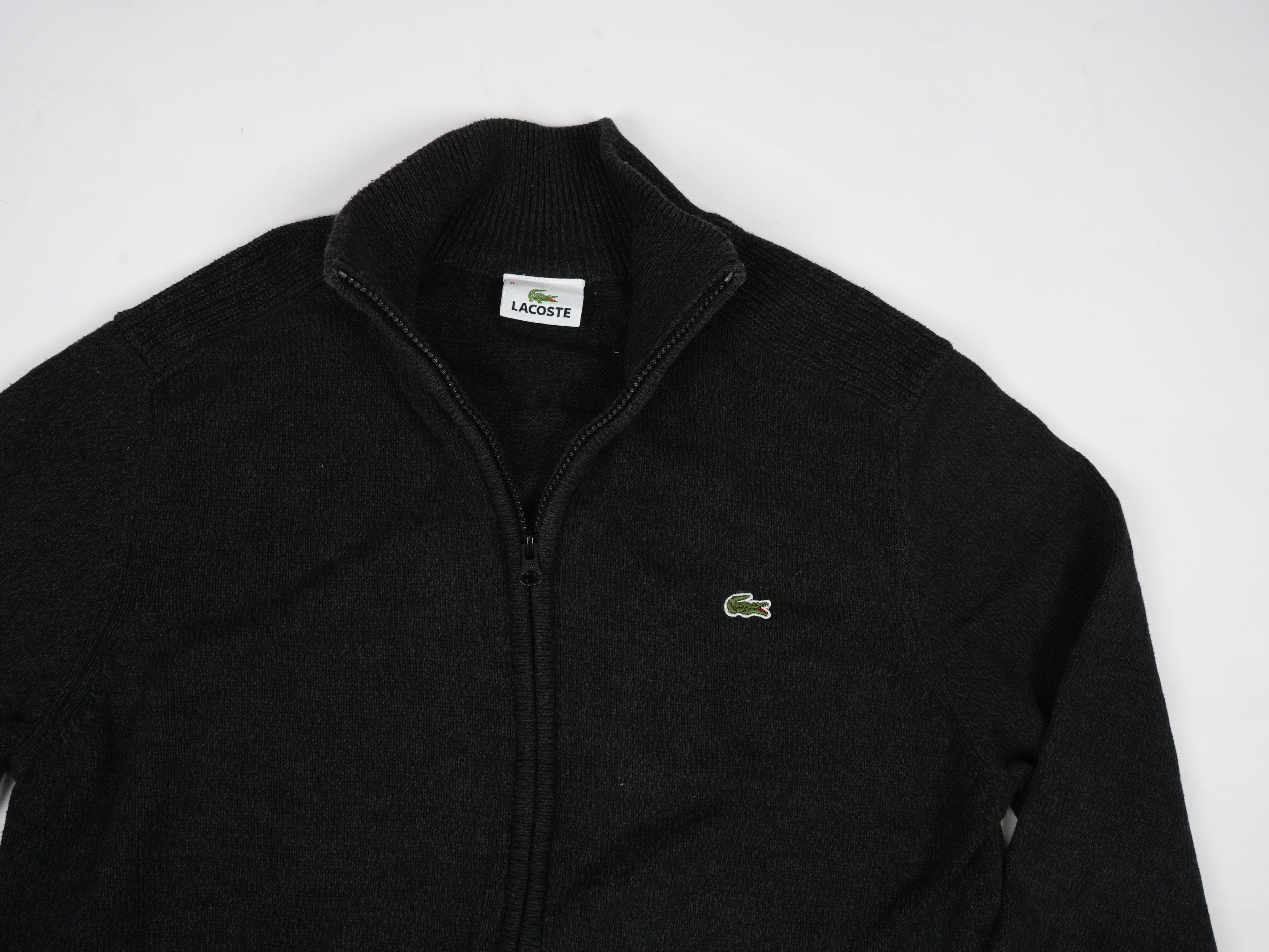 Lacoste Lacoste Full Zip Sweater Size US XL / EU 56 / 4 - 3 Thumbnail