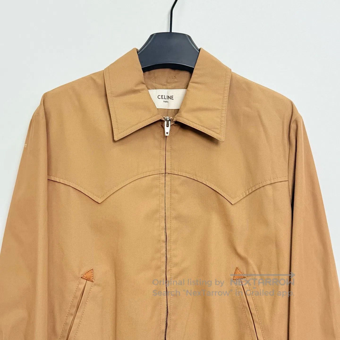 Celine Celine Brown Twill Jacket. Size US S / EU 44-46 / 1 - 2 Thumbnail