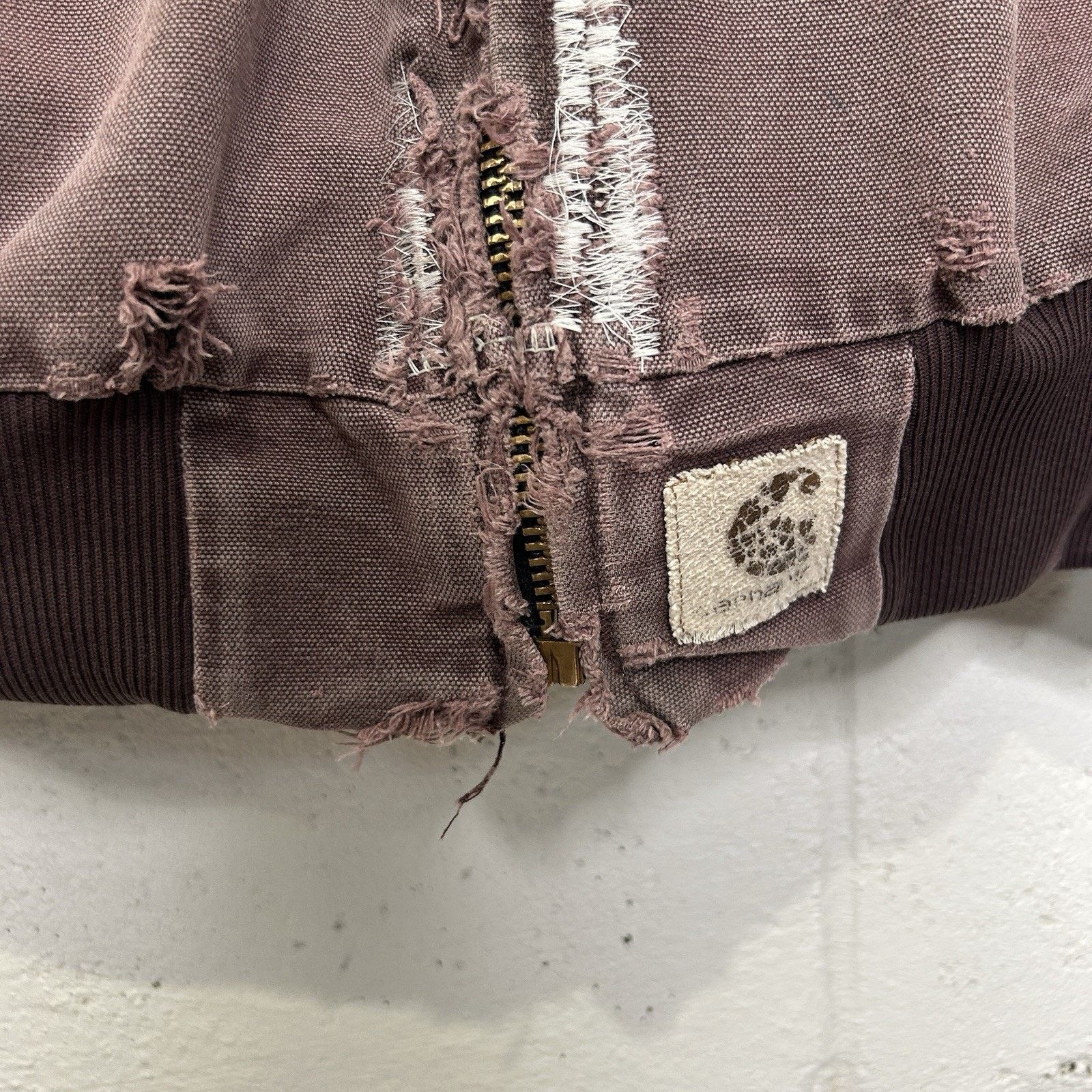 Carhartt Vintage Carhartt Quilted Santa Fe Jacket “Burgundy” J14 BRG Size US L / EU 52-54 / 3 - 4 Thumbnail