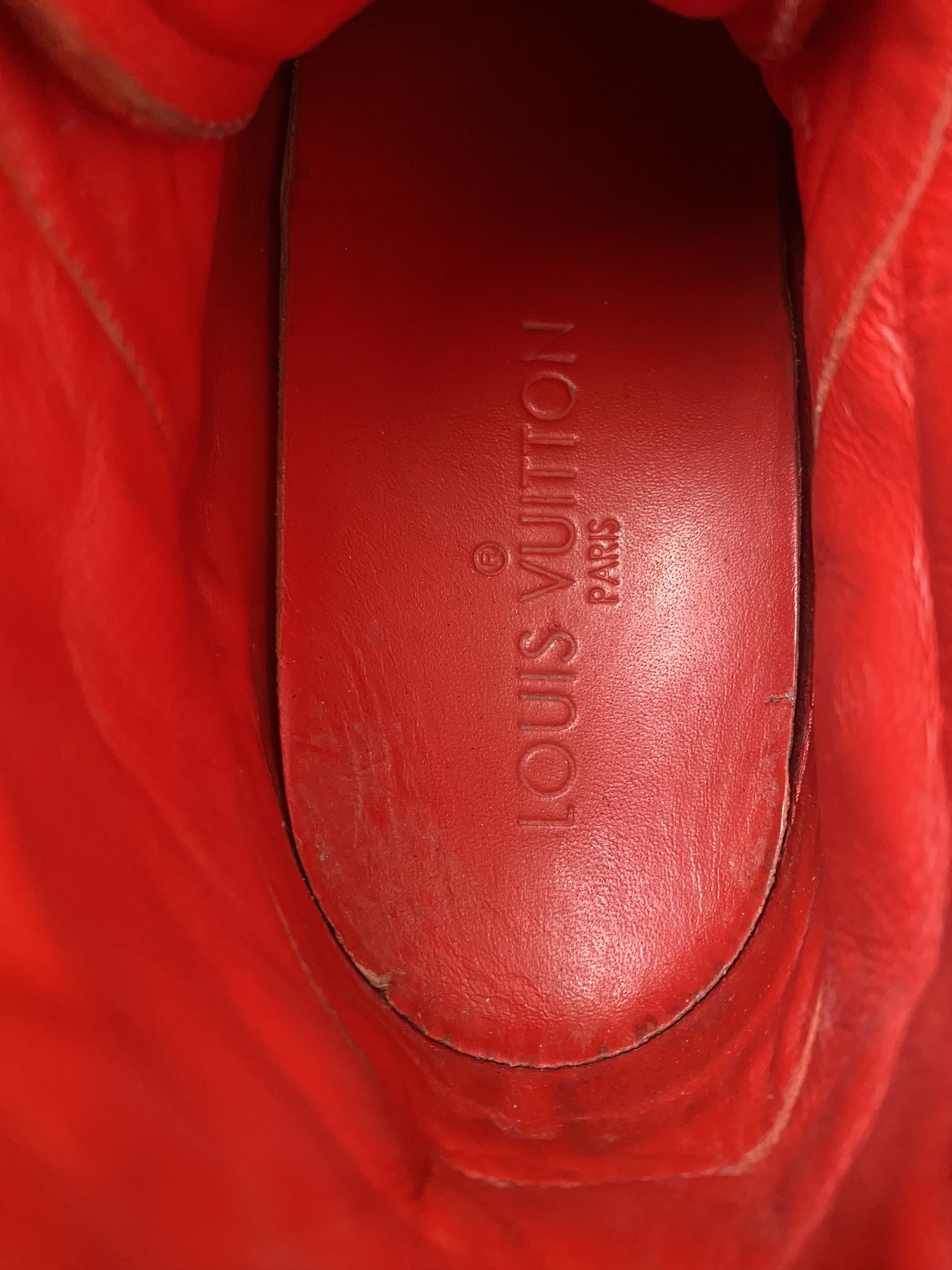 Designer × Louis Vuitton Louis vuitton wedge monogram sneaker boots sz 36 Size US 6 / IT 36 - 13 Thumbnail