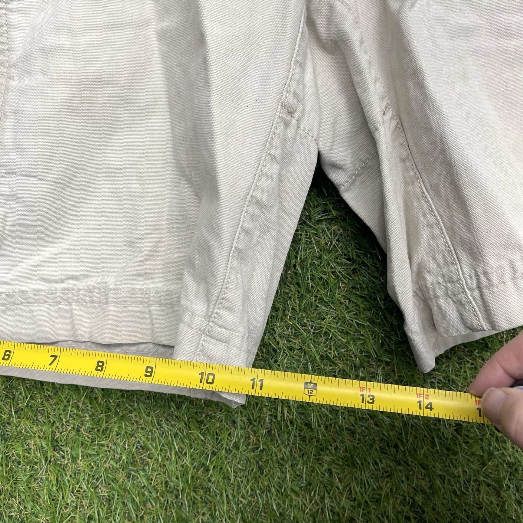KEEN KEEN Cargo Shorts Mens 32 Outdoor Hiking Cotton Nylon Blend Cargo Outdoor Travel Set Beige 32x9 Pocket Pockets Summer Spring Mens Size US 32 / EU 48 - 3 Thumbnail
