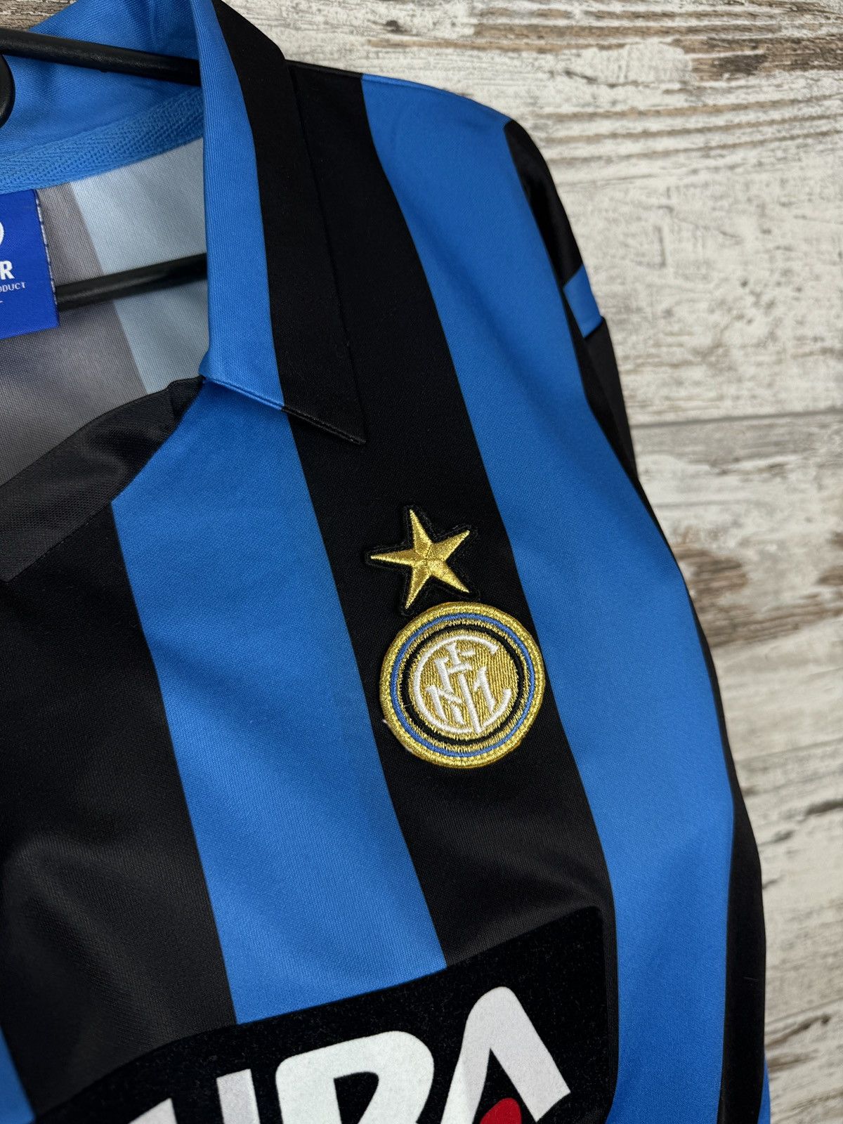 Other Mens Vintage Inter Milan FC T-shirt Internazionale jersey Size US L / EU 52-54 / 3 - 8 Thumbnail