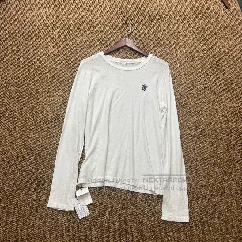 CHROME HEARTS Size L Waffle sweater long sleeve