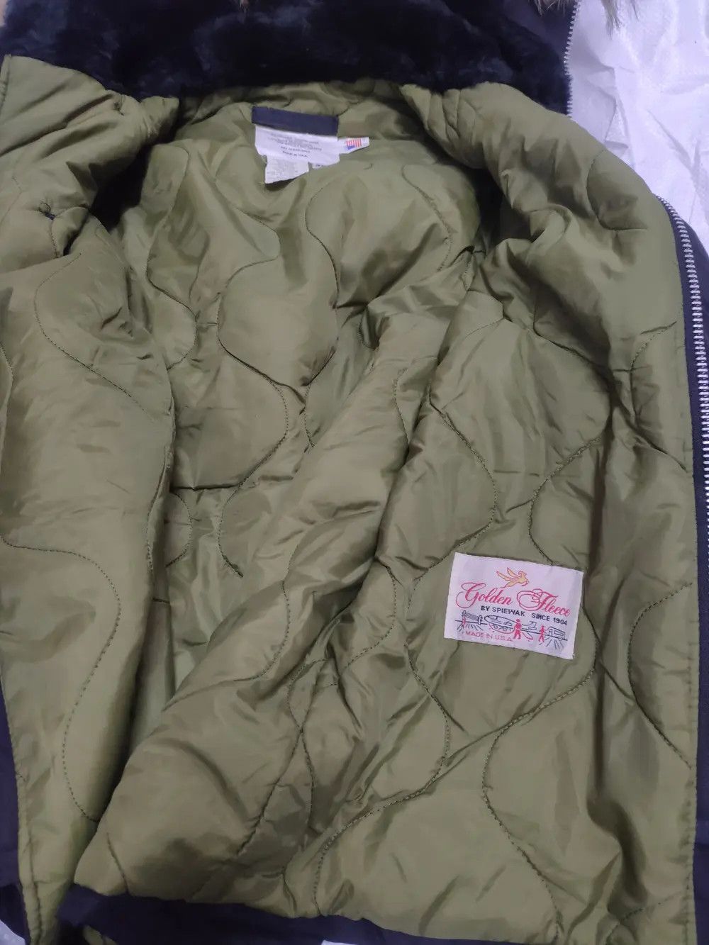 Vintage Vintage MA-1 bomber furr flying jacket Size US S / EU 44-46 / 1 - 5 Thumbnail