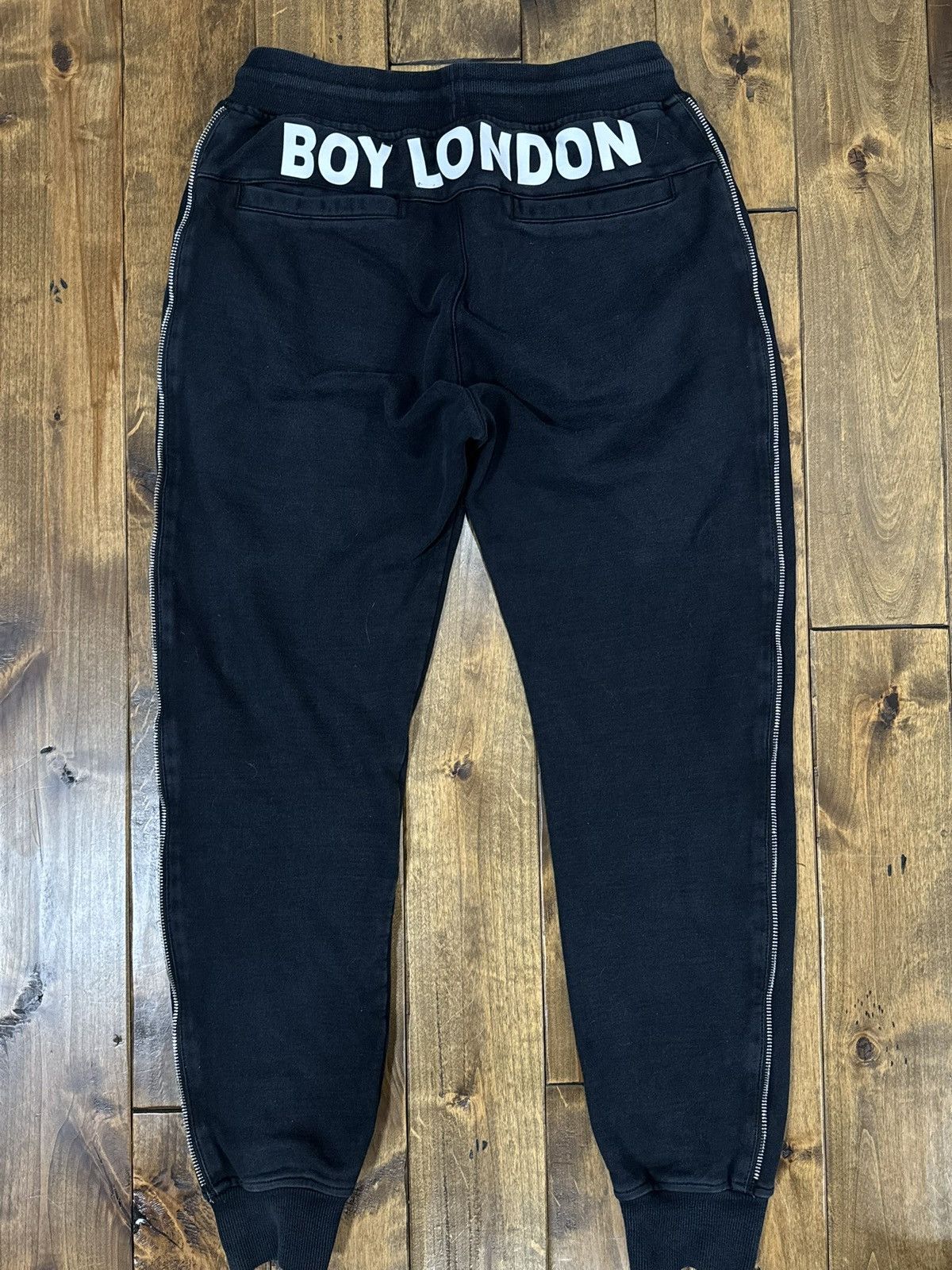 Boy London Vintage Y2K Boy London Zipper Jogger Sweatpants Size US 31 - 7 Thumbnail