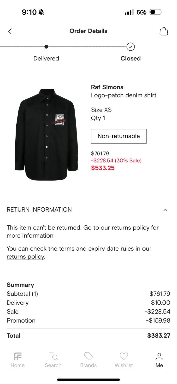 Raf Simons Raf Simons SS19 Logo Patch Denim Shirt Size US XS / EU 42 / 0 - 12 Thumbnail