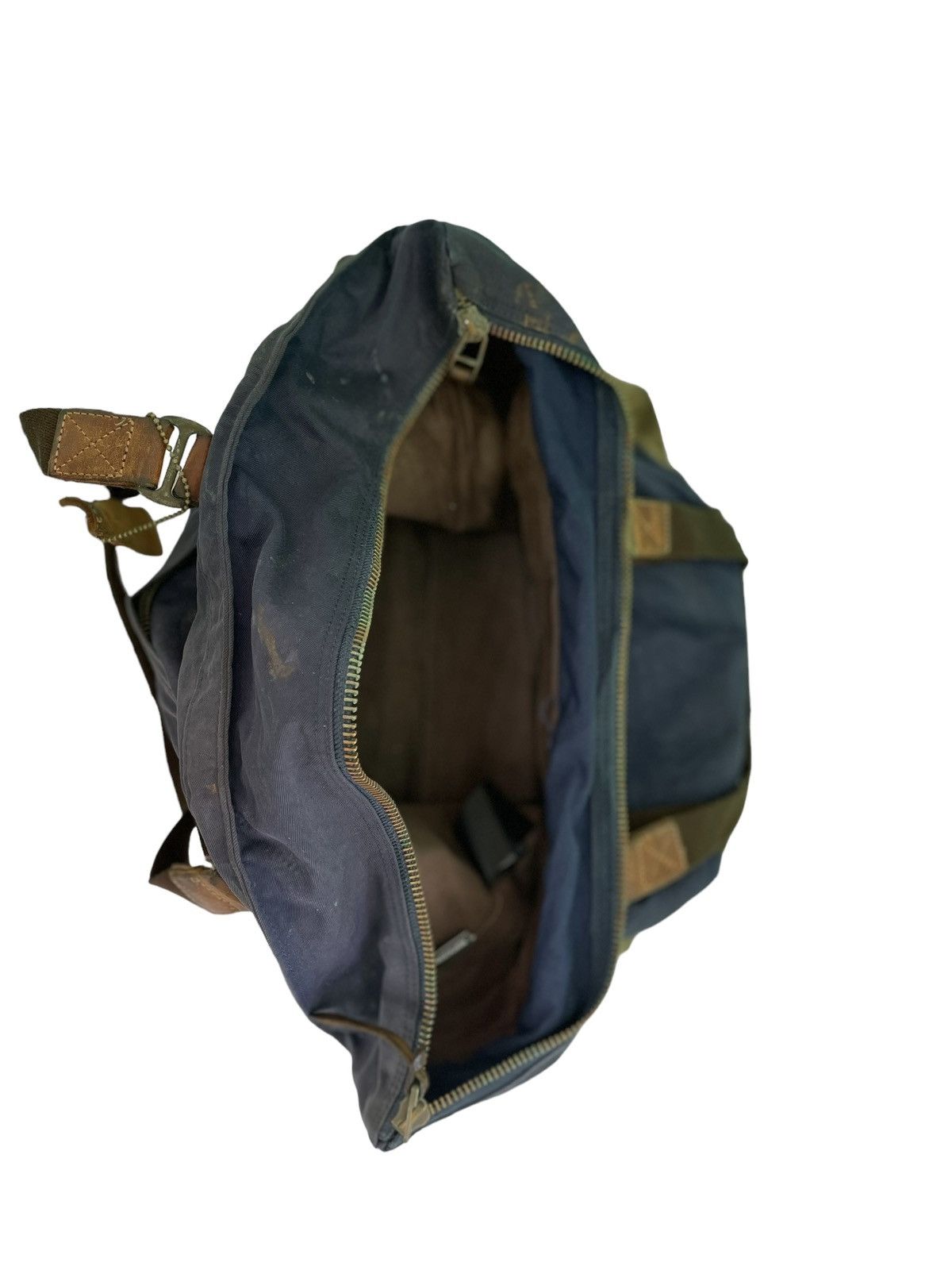 MasterPiece MASTERPIECE japan cotton canvas trim with leather cloth bag Size ONE SIZE - 5 Thumbnail
