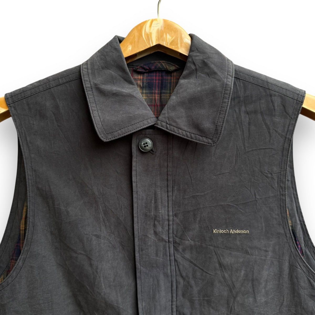 Andersons × Designer × Japanese Brand Kinloch Anderson Zip-up Vests Medium Sz. Size US M / EU 48-50 / 2 - 2 Thumbnail