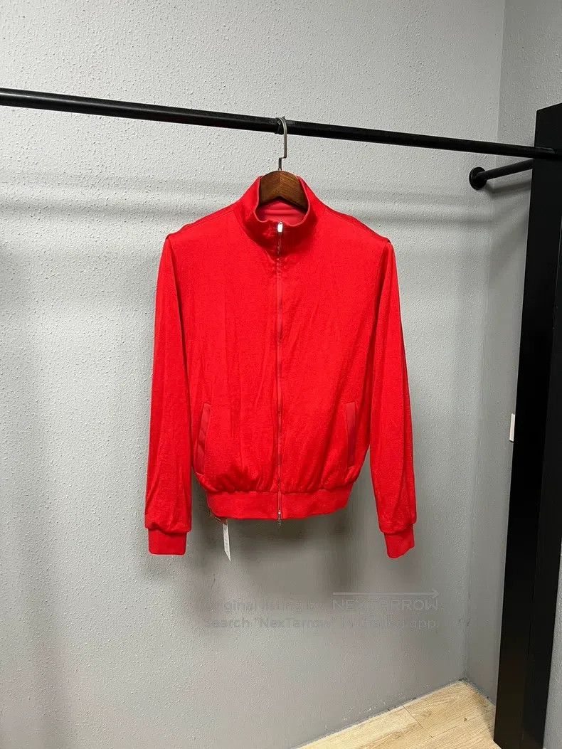 Loro Piana Loro Piana Red Two-Sided Wear Nylon Bomber Jacket Size L / US 10 / IT 46 - 4 Thumbnail
