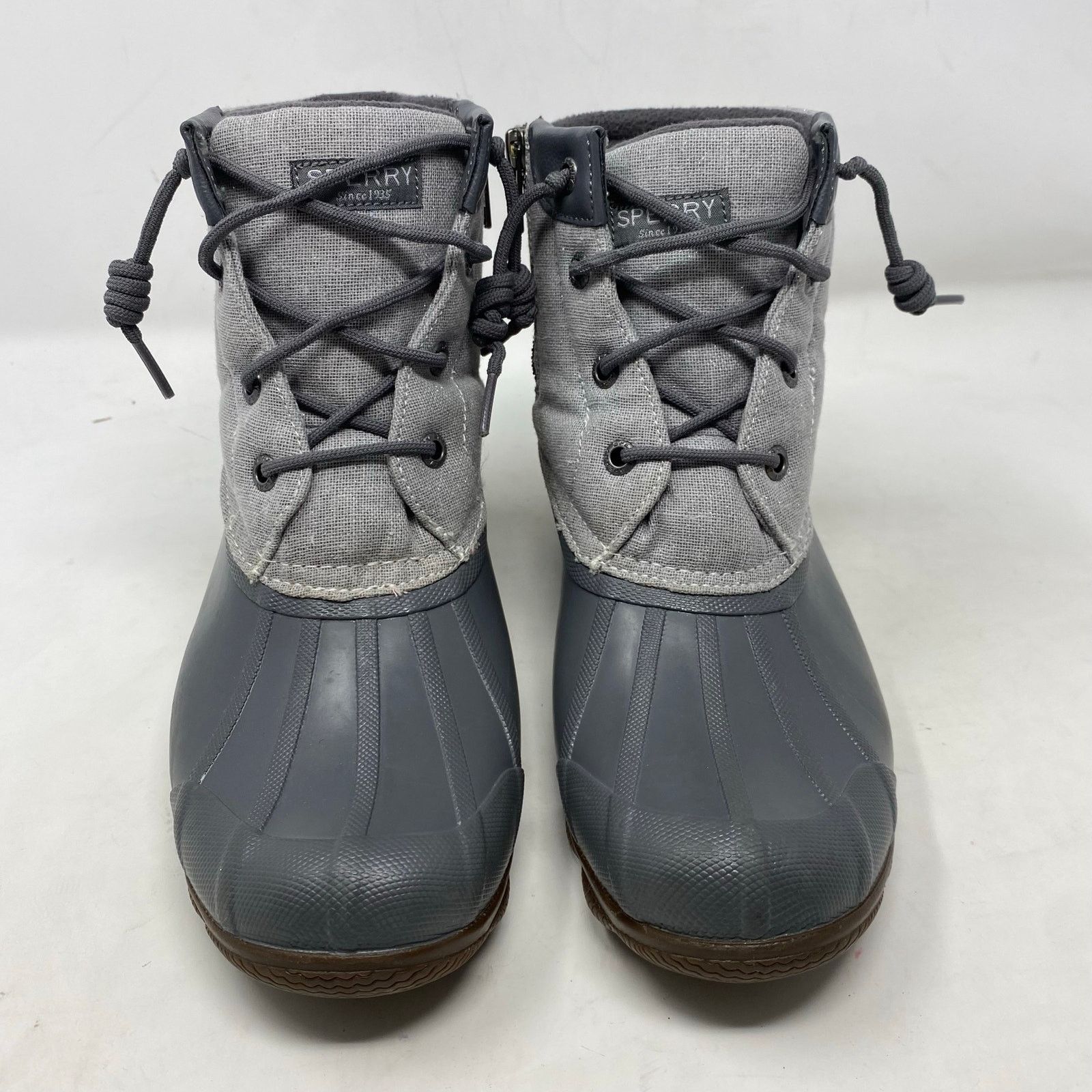 Sperry Sperry Grey Waterproof All Weather Duck Boots Womens Size 7 Size US 7 / IT 37 - 3 Thumbnail