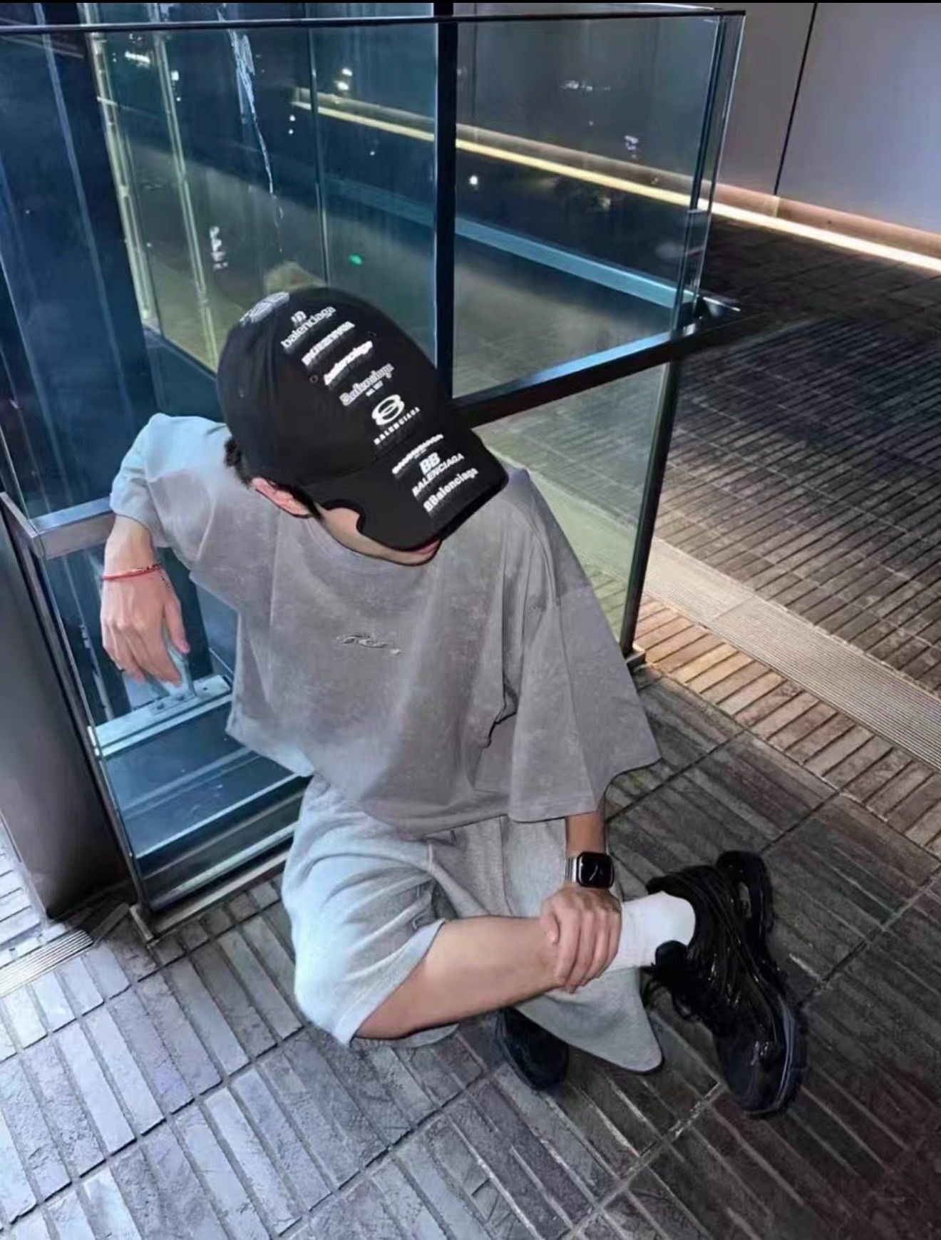 Balenciaga Balenciaga Logo Baseball Cap Size ONE SIZE - 6 Thumbnail