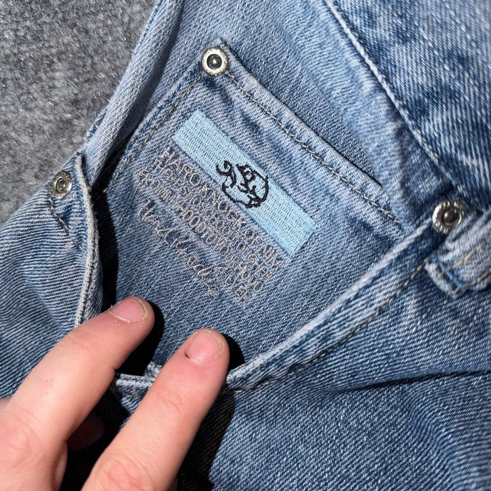 Southpole School of Hard Knocks B-Boy Baggy Denim Shorts Mens 36 Vtg Size US 36 / EU 52 - 4 Thumbnail