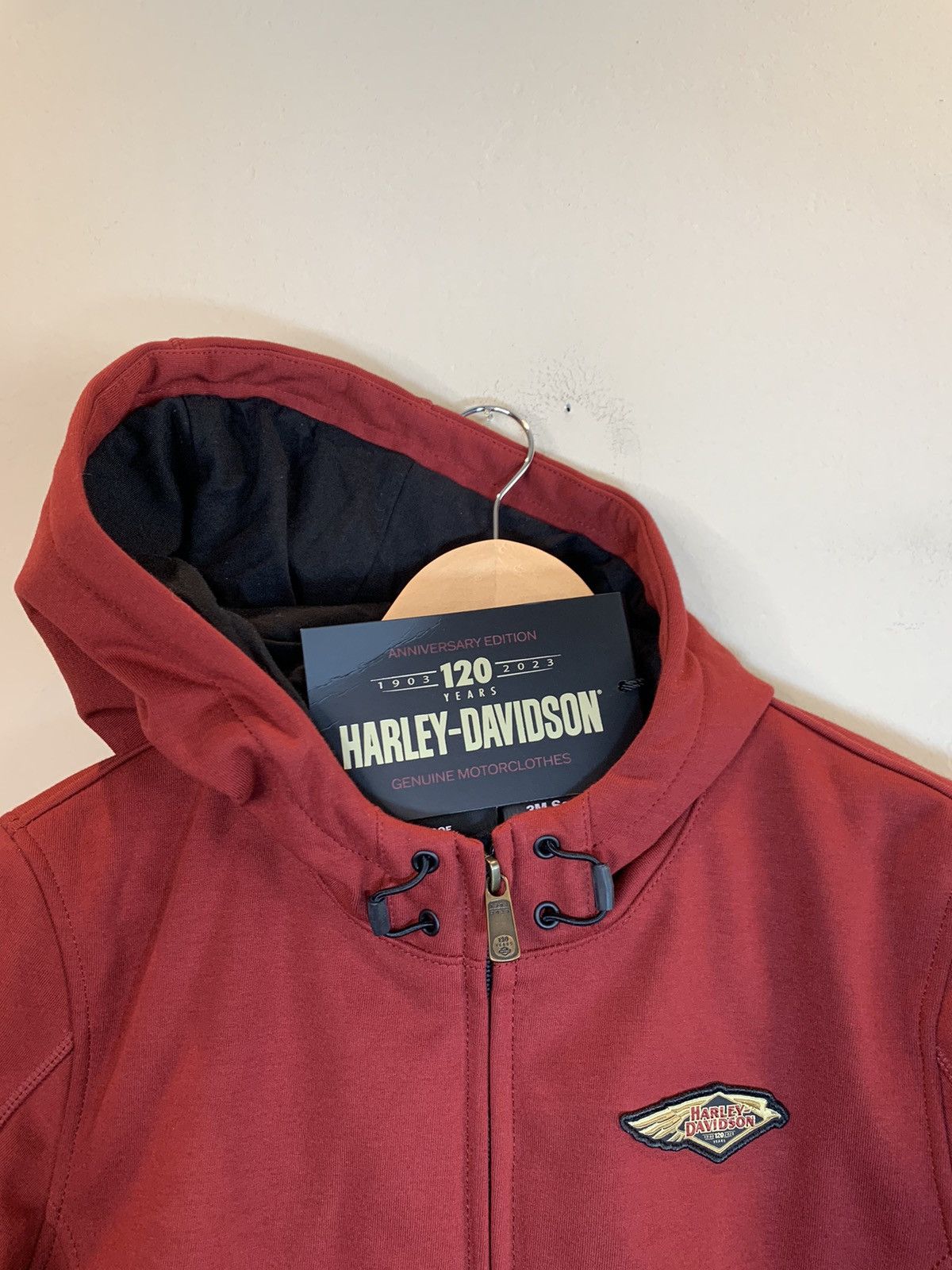 Designer × Harley Davidson *RARE* Harley Davidson 120 Anniversary 3M Motorcycle Jacket Size M / US 6-8 / IT 42-44 - 3 Thumbnail