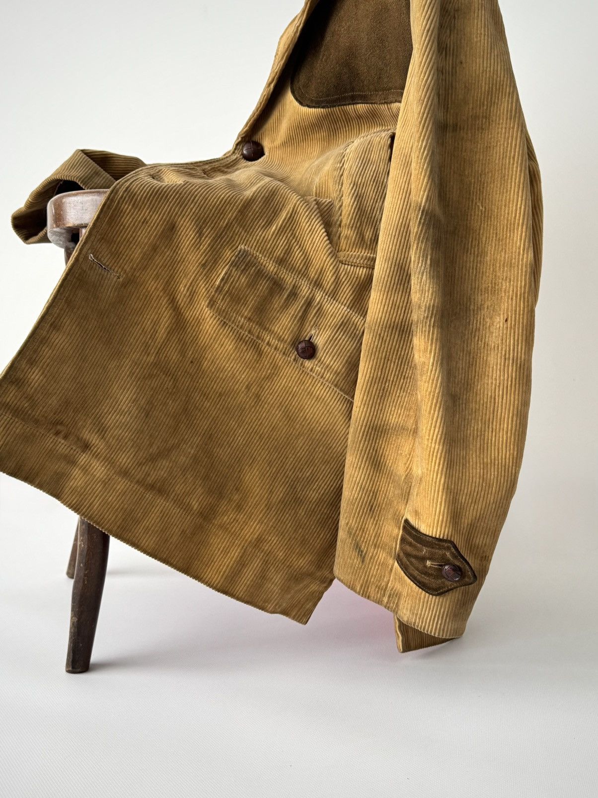 Vintage Vintage 1950s England 'Nonpareil' Hunting Corduroy Coat Size US L / EU 52-54 / 3 - 5 Thumbnail