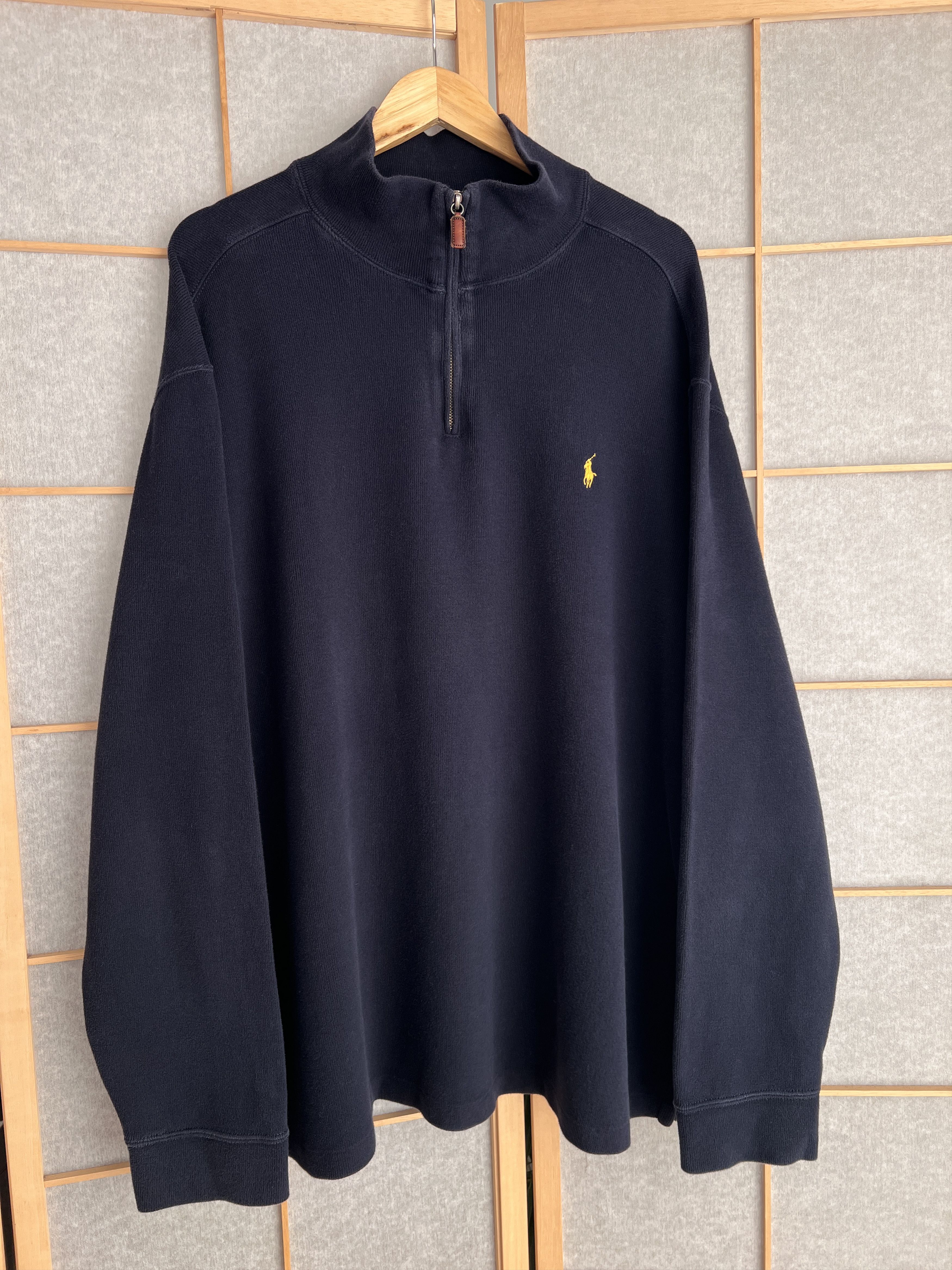Polo Ralph Lauren PRL half zip sweatshirt old money vintage sweater 2000s rare Size US XXL / EU 58 / 5 - 20 Thumbnail
