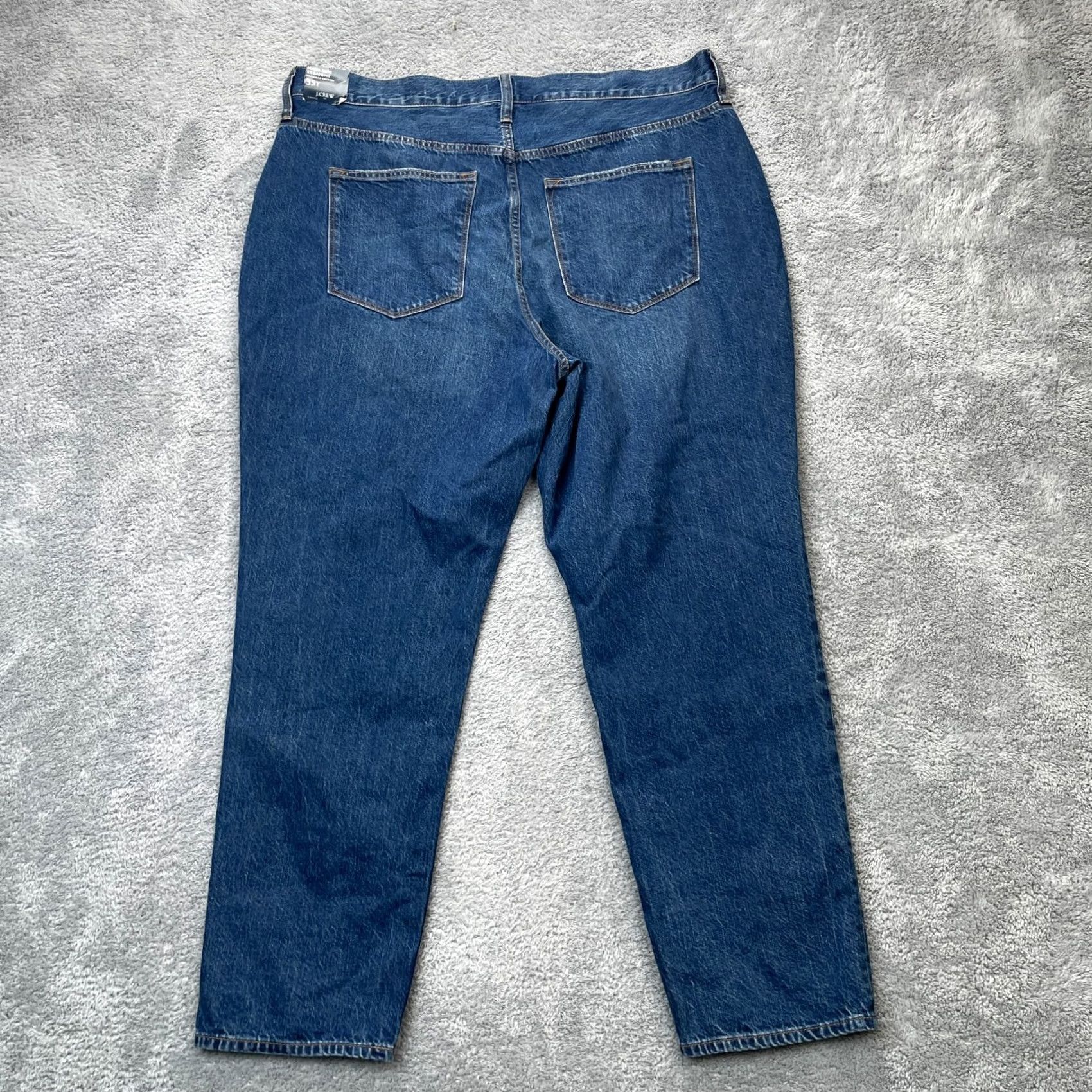 J.Crew J.CREW Jeans Womens 40X28 Tall Blue High Rise Straight Leg Denim Size 27" / US 4 / IT 40 - 2 Thumbnail