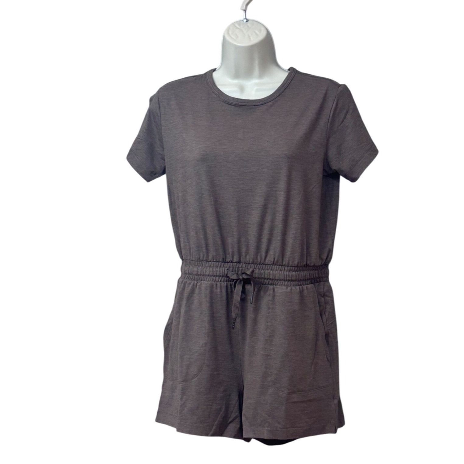 Other Member's Mark Women's Favorite Soft T-shirt Romper, Brown, Size S / US 4 / IT 40 - 13 Thumbnail
