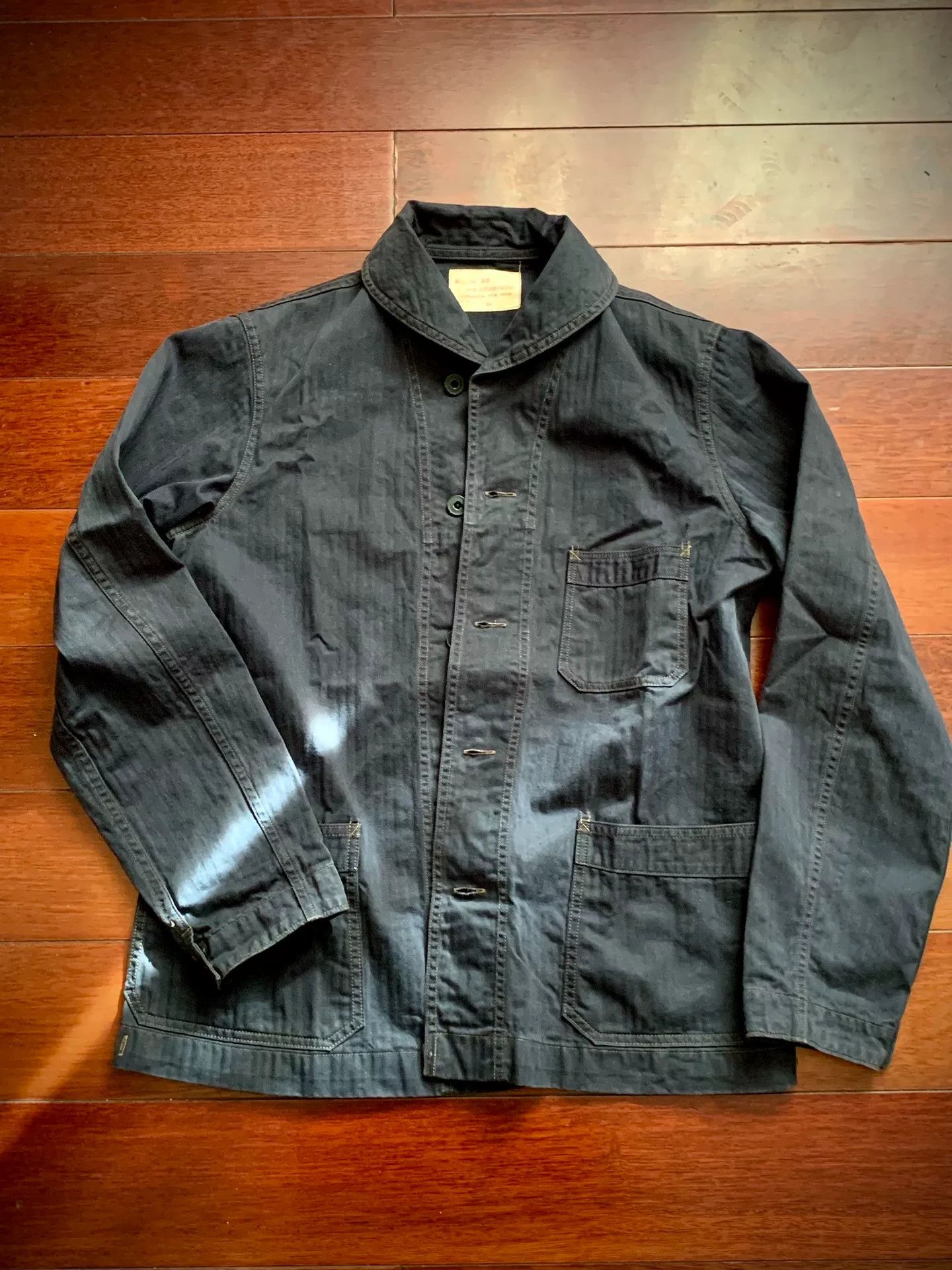 Freewheelers Freewheelers Naval Trench Coat Size US M / EU 48-50 / 2 - 1 Thumbnail
