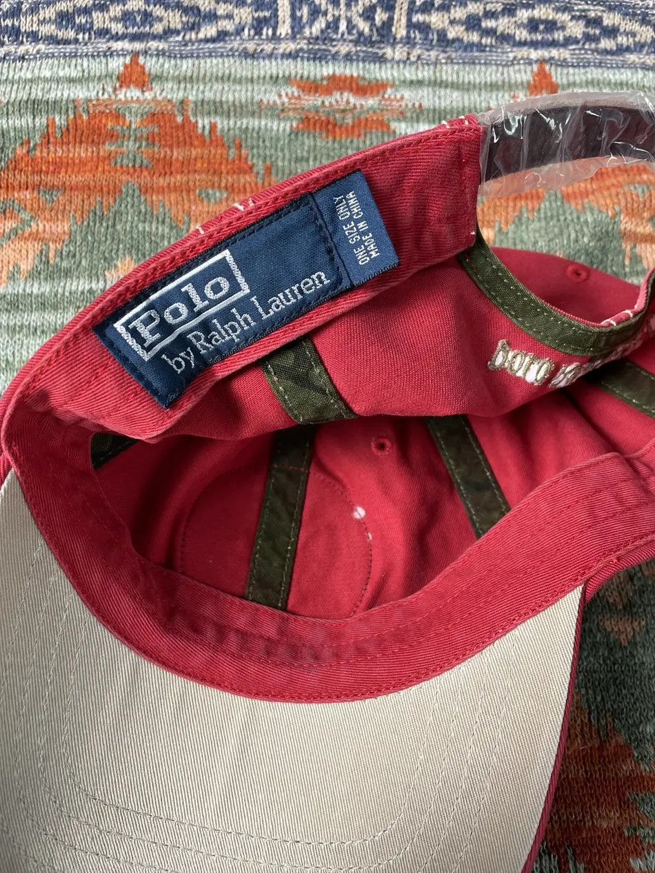 Polo Ralph Lauren Polo Ralph Lauren Rare Leather Baseball Hat cap Size ONE SIZE - 6 Thumbnail