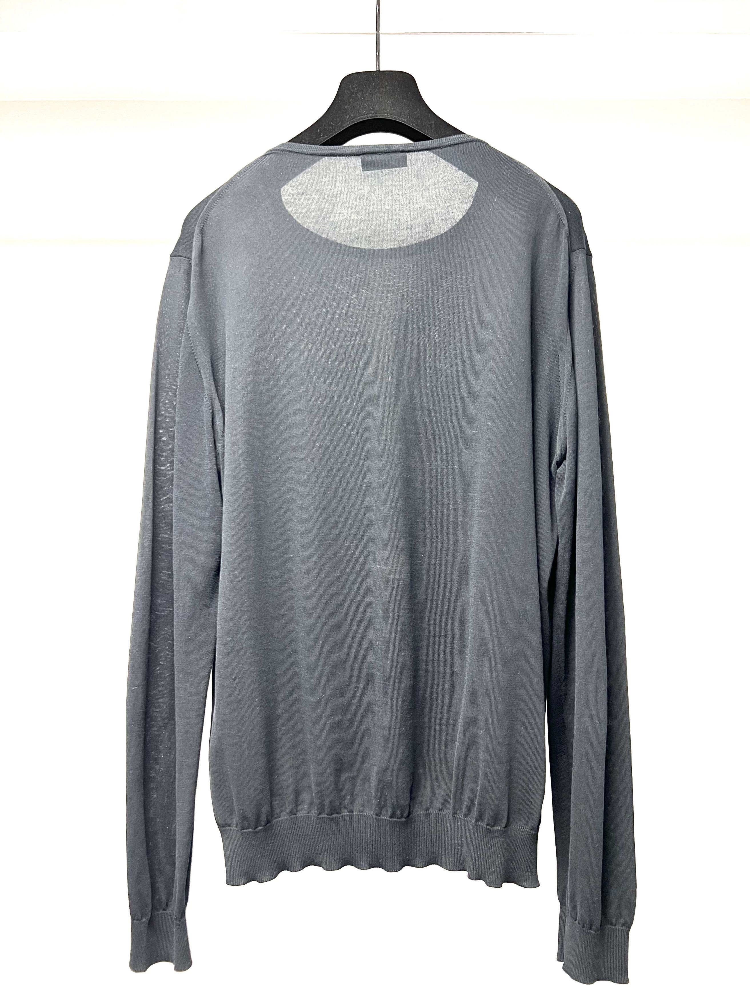 Lanvin NEW, LANVIN SUPERFINE KNITED CREWNECK SWEATER, MADE IN ITALY Size US XL / EU 56 / 4 - 7 Thumbnail
