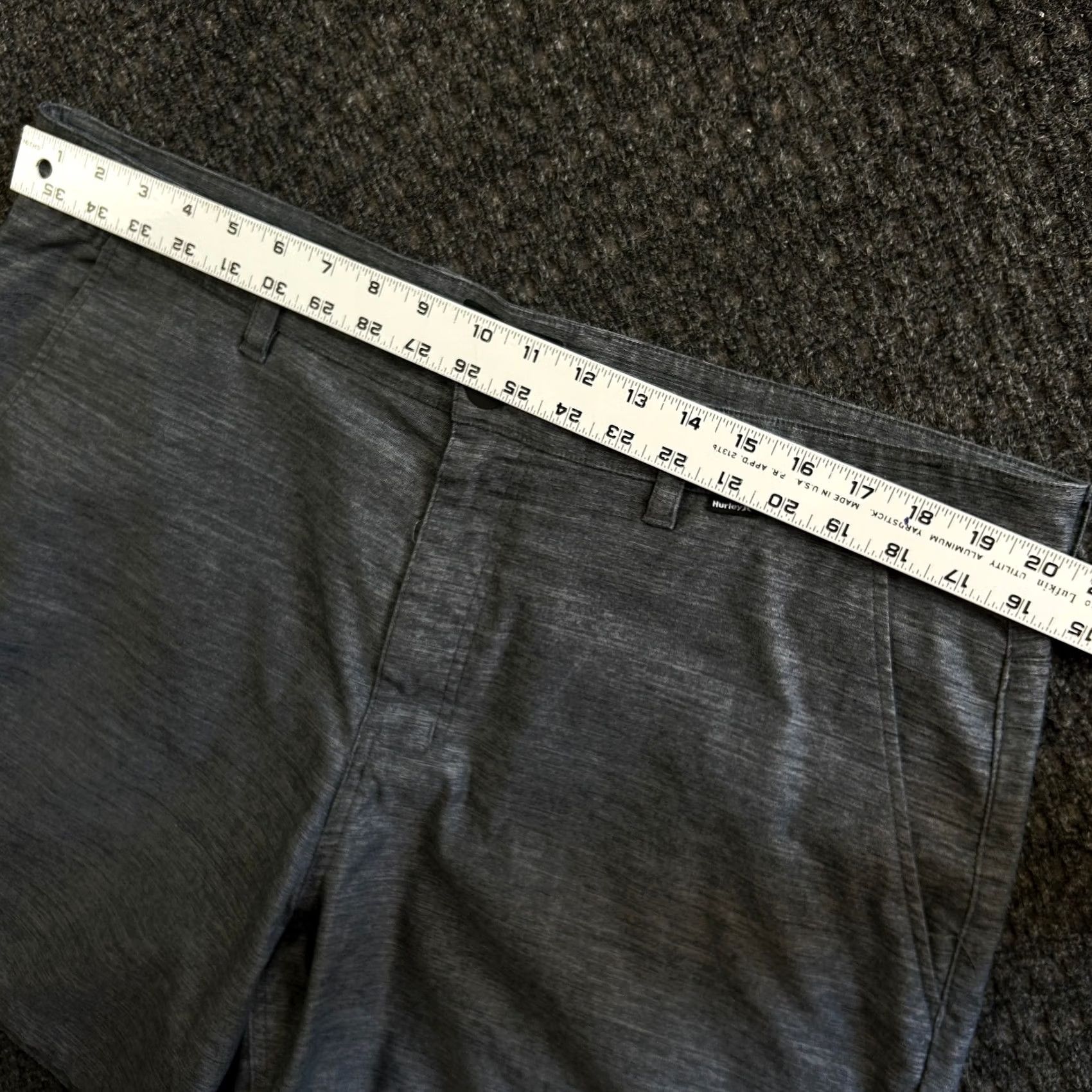 Hurley Hurley H2O-Dri Breathe Walkshorts Mens Shorts 38 Gray Casual Beach Golf Surf Size US 38 / EU 54 - 7 Thumbnail