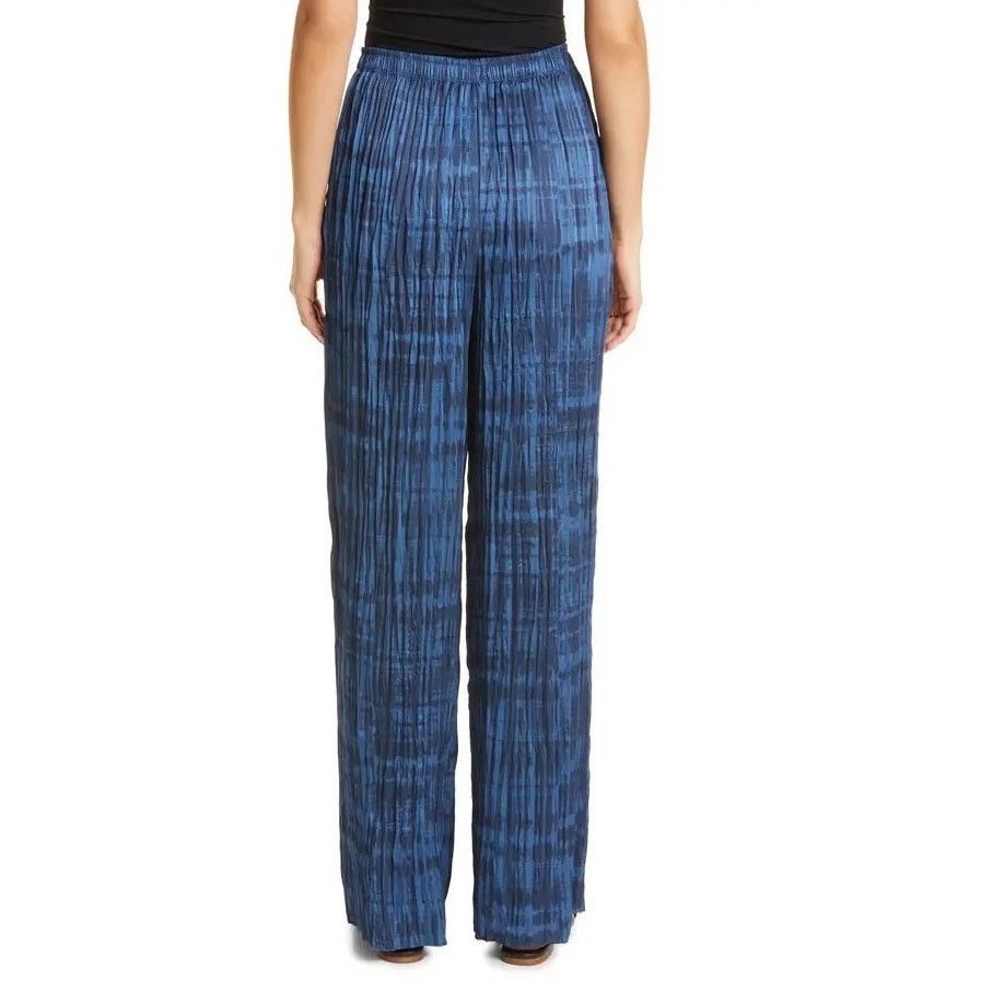 Vince Vince Crushed Coastal Blue Tie-Dye Pull-On Pants Large Size 34" / US 12 / IT 48 - 2 Thumbnail
