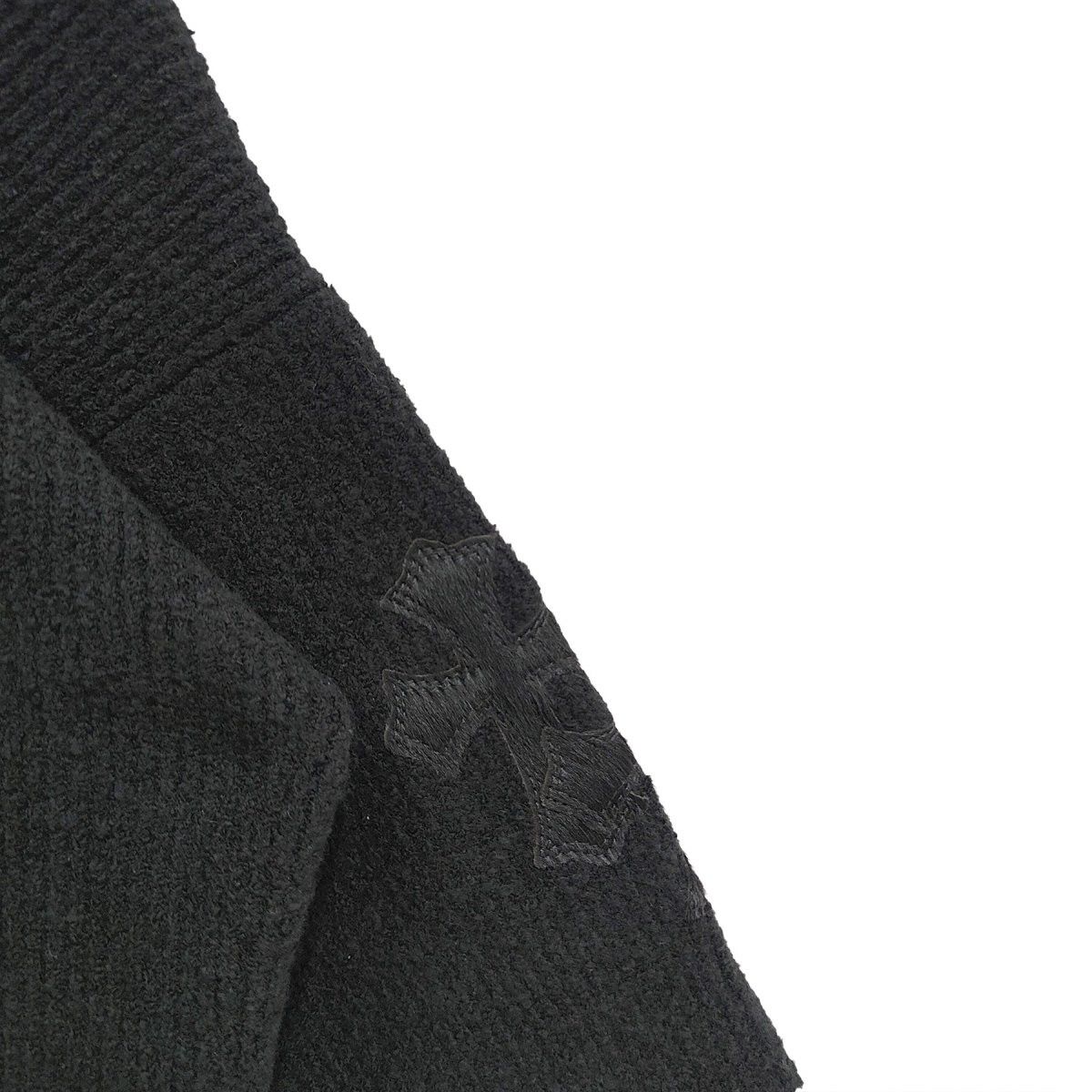 Chrome Hearts Chrome Hearts Pony Hair Cross Patch Knitted Sweater Size M / US 6-8 / IT 42-44 - 4 Thumbnail