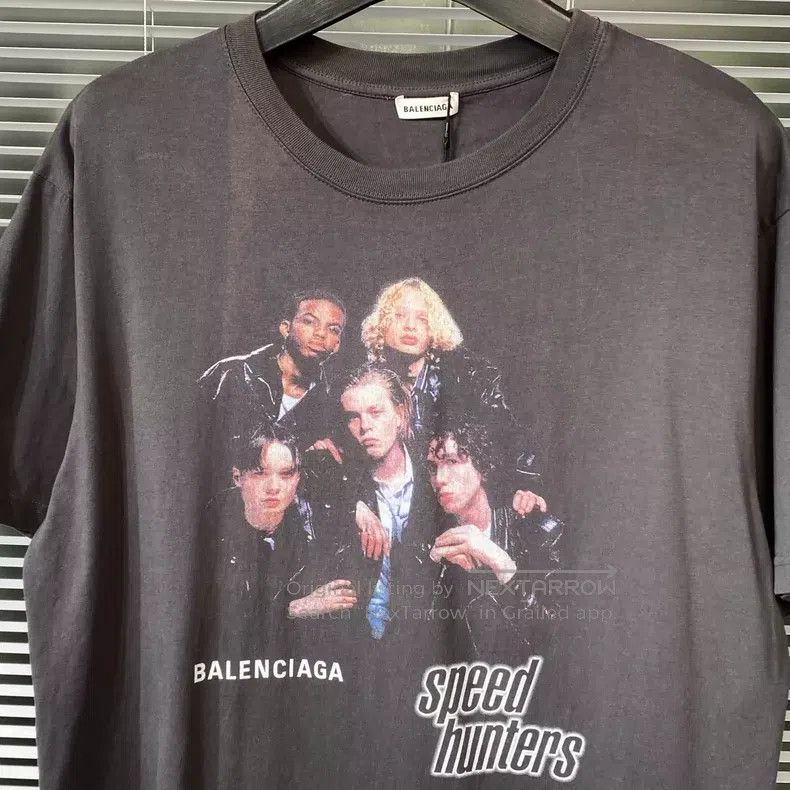 Balenciaga Balenciaga Short-sleeve T-shirt with Speed Hunter series p Size US S / EU 44-46 / 1 - 3 Thumbnail