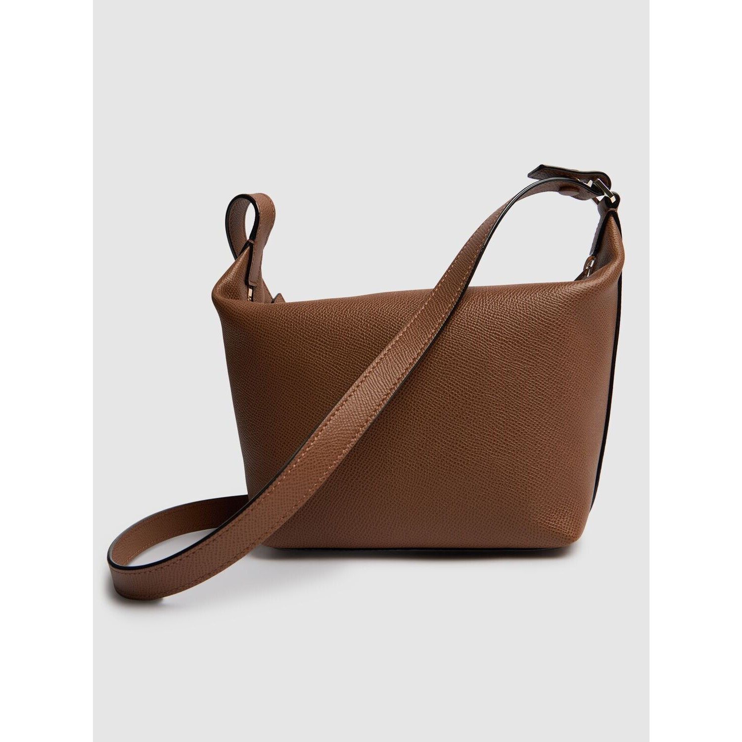 Valextra VALEXTRA Mochi Mini $1550 Chocolate Brown Leather Top Handle Size ONE SIZE - 3 Thumbnail