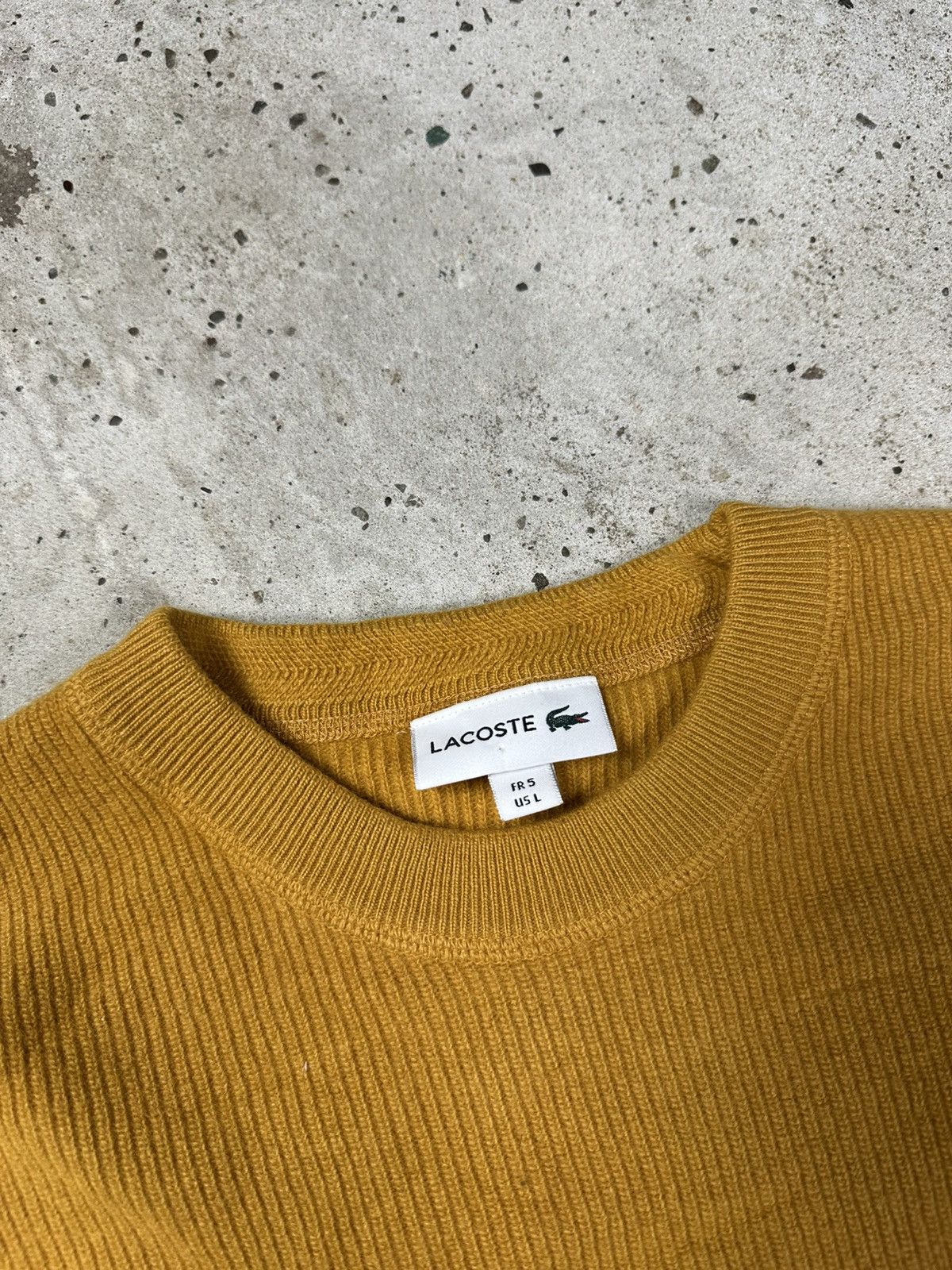 Lacoste × Vintage Lacoste Wool & Cashmere Small Logo Sweater Jumper Size US M / EU 48-50 / 2 - 6 Thumbnail