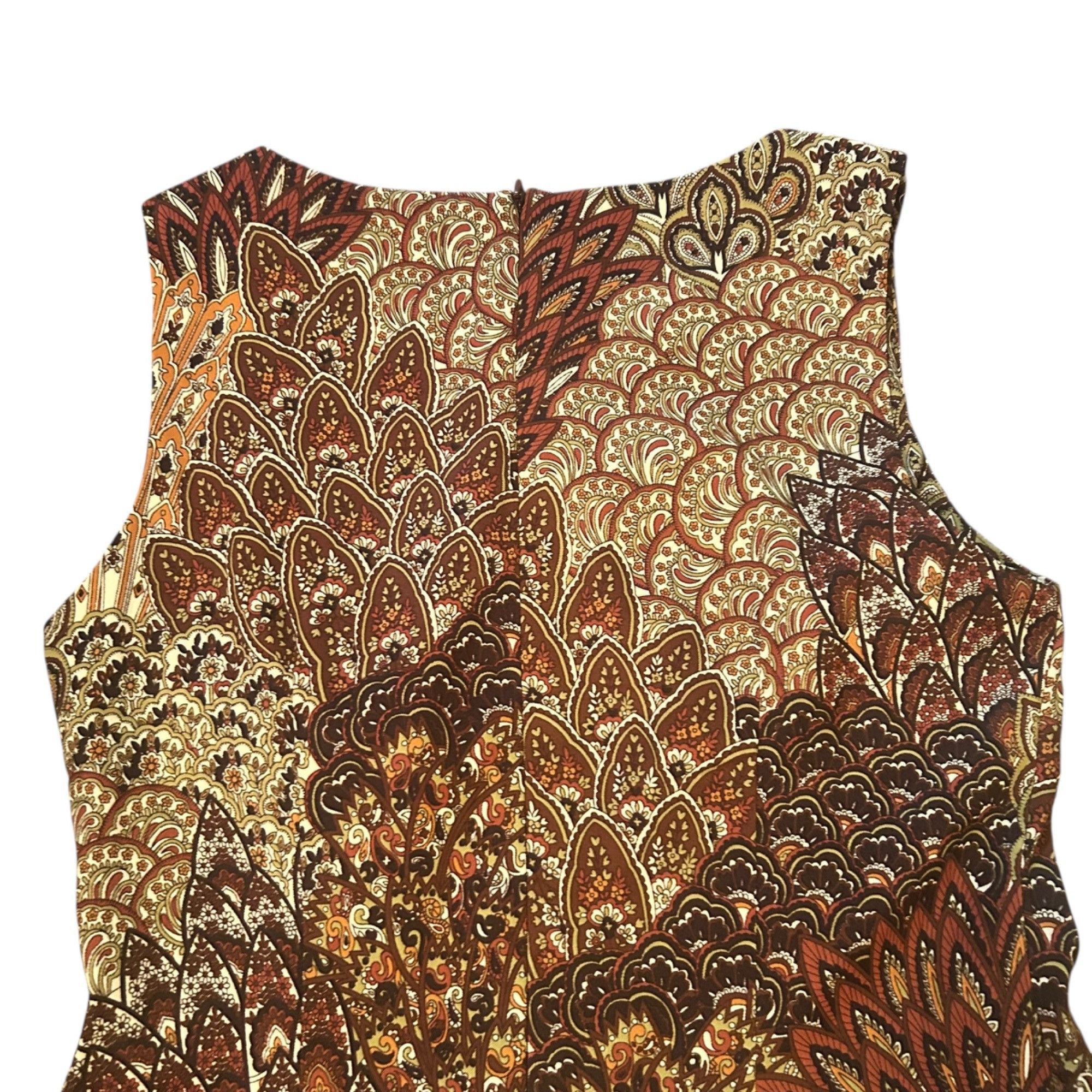 Vintage Vintage Connected Apparel Mod Novelty Floral & Paisley Shift Size L / US 10 / IT 46 - 5 Thumbnail