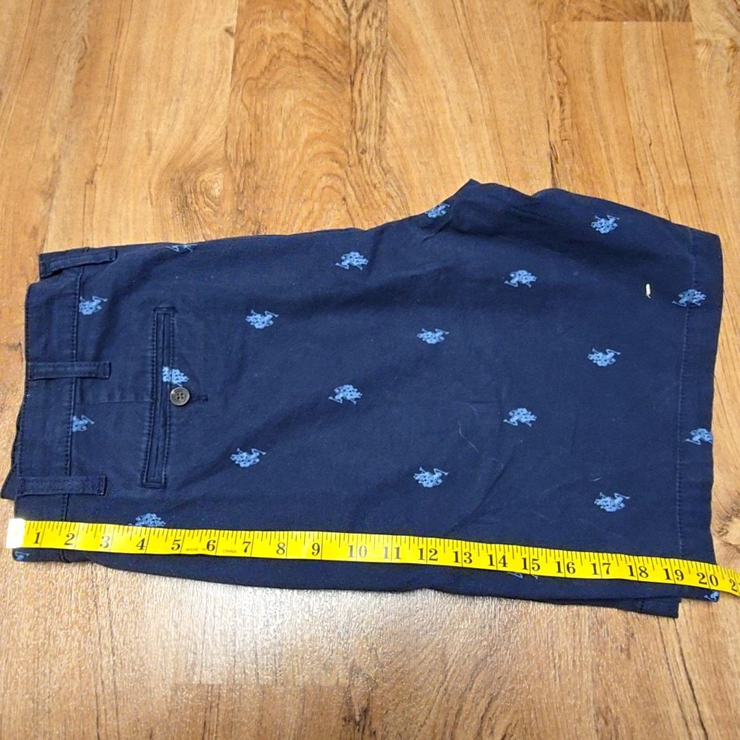 U.S. Polo Assn. U.S. Polo Assn. Shorts Navy Blue Embroidered Mens 38 Shorts Size US 38 / EU 54 - 12 Thumbnail