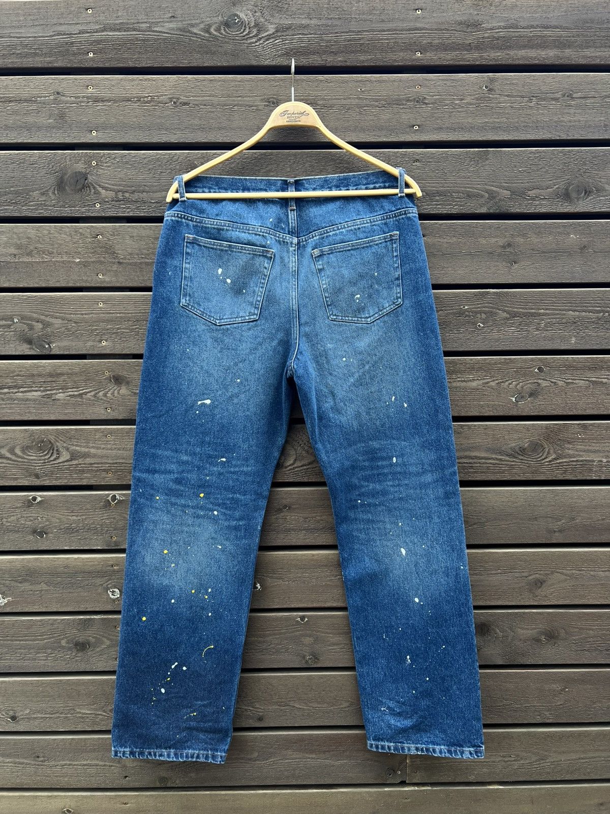 A.P.C. A.P.C paint splatter denim Size US 32 / EU 48 - 2 Thumbnail