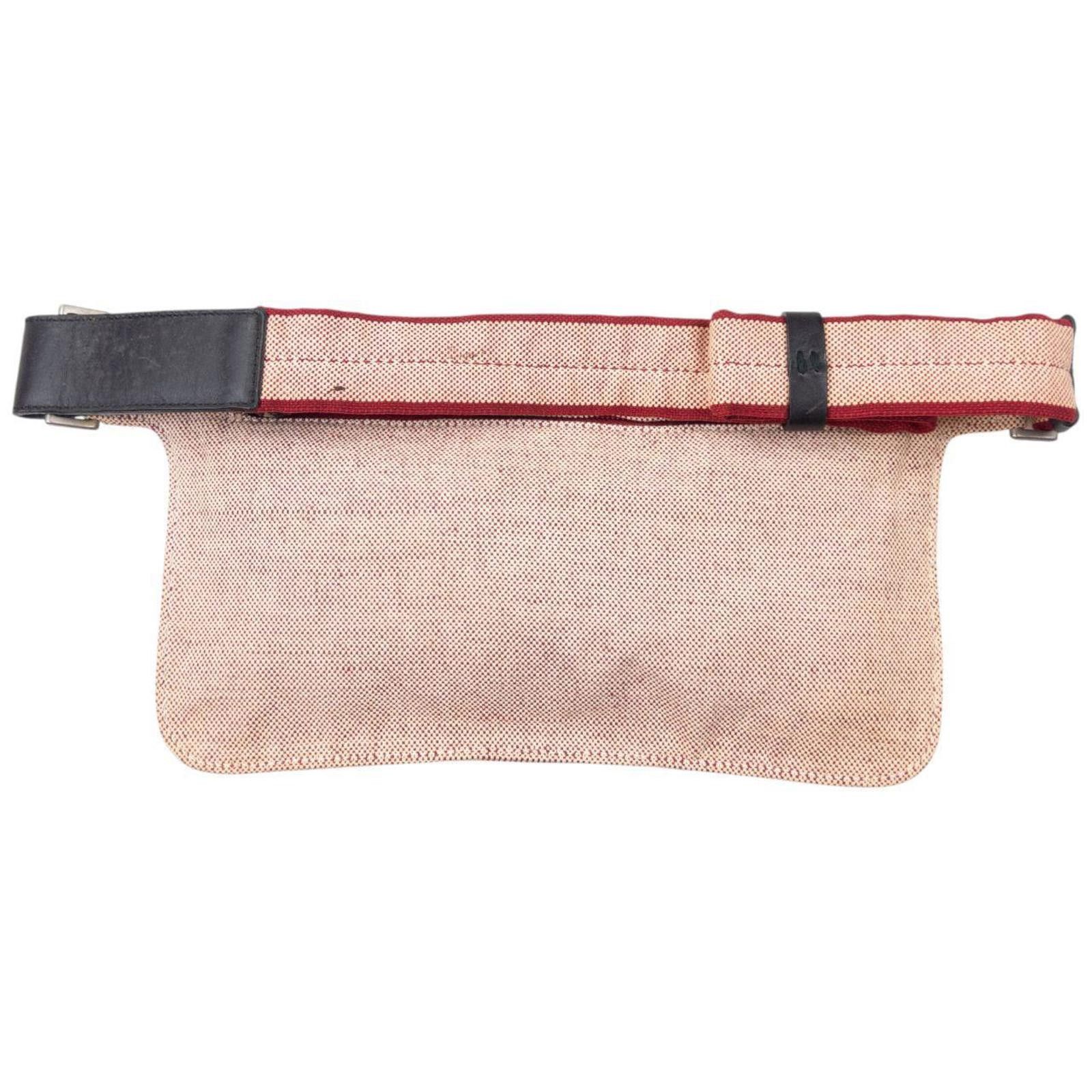 Prada Vintage 199 Prada Canvas Waist Bag Size ONE SIZE - 2 Thumbnail